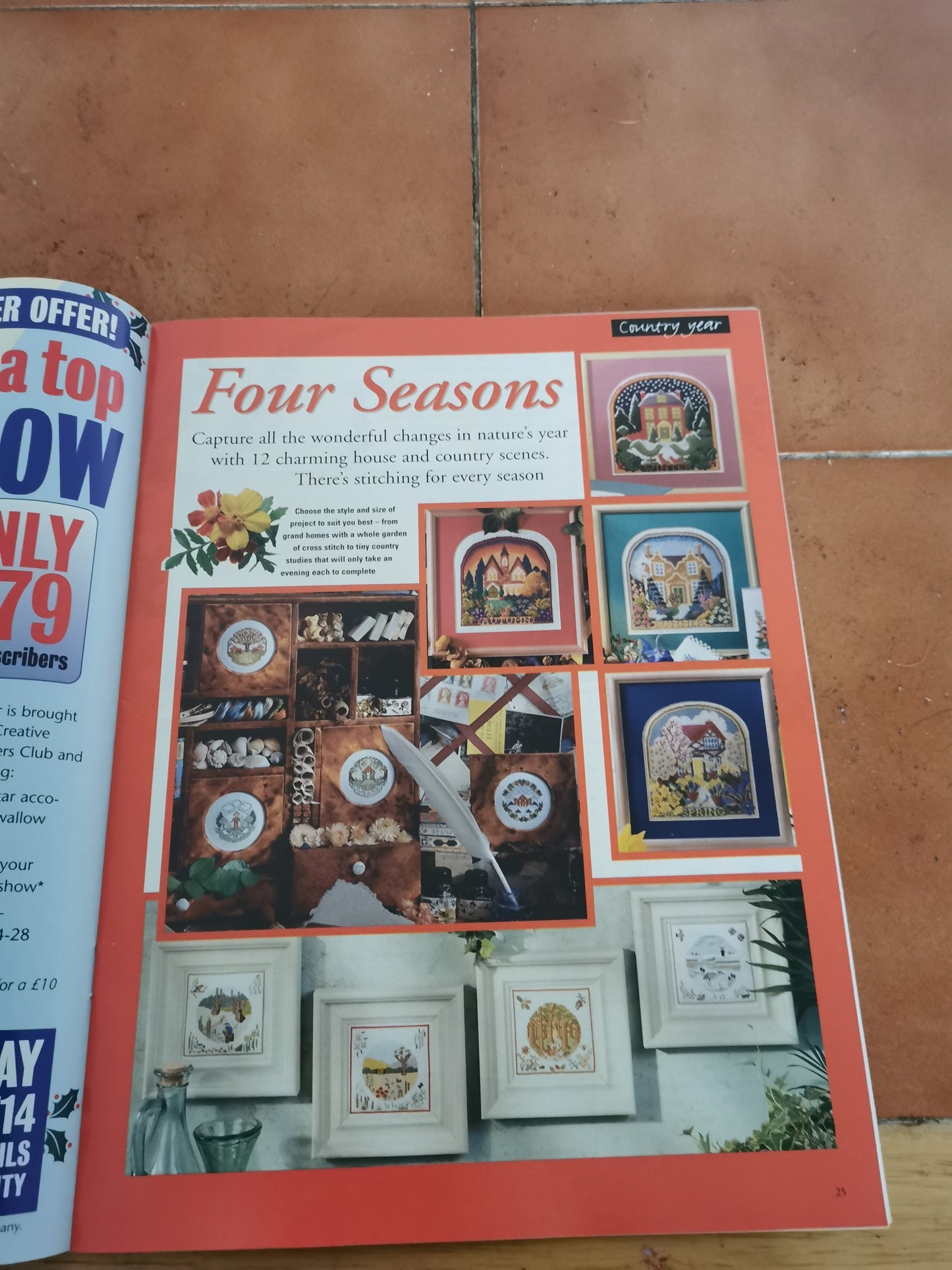 CROSS STITCH MAGAZINE INCLUDING P&P TO UK CODE 160