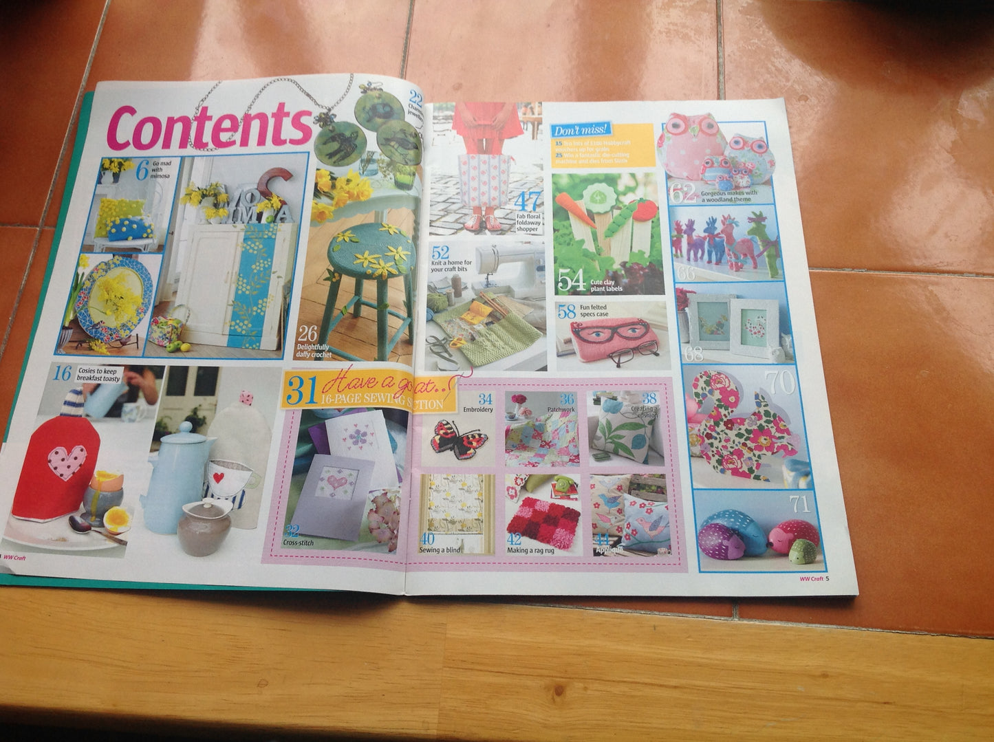 ART AND CRAFT MAGAZINES INCLUDING P&P TO UK  CODE 28