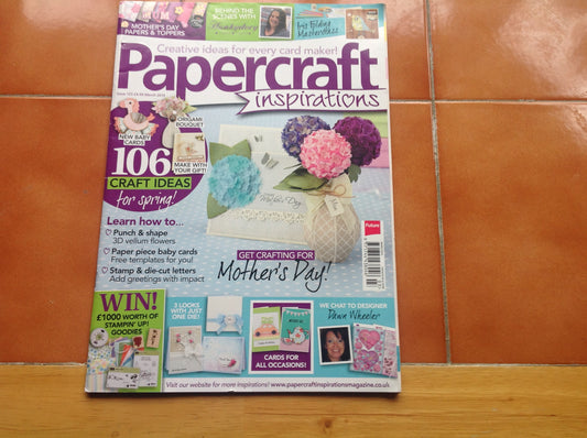 CARD & PAPER MAKING INCLUDING P&P TO UK  CODE 506