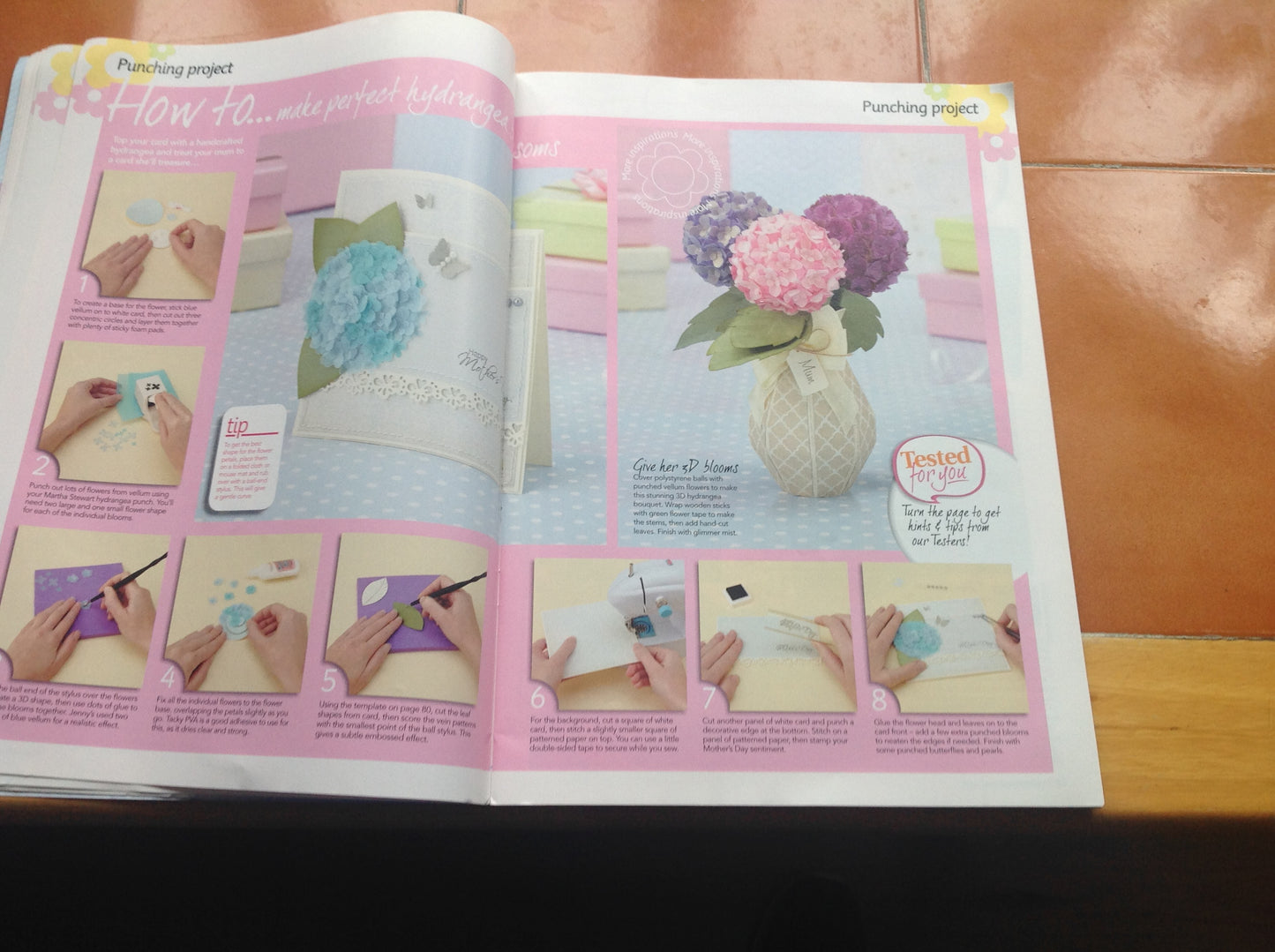 CARD & PAPER MAKING INCLUDING P&P TO UK  CODE 506