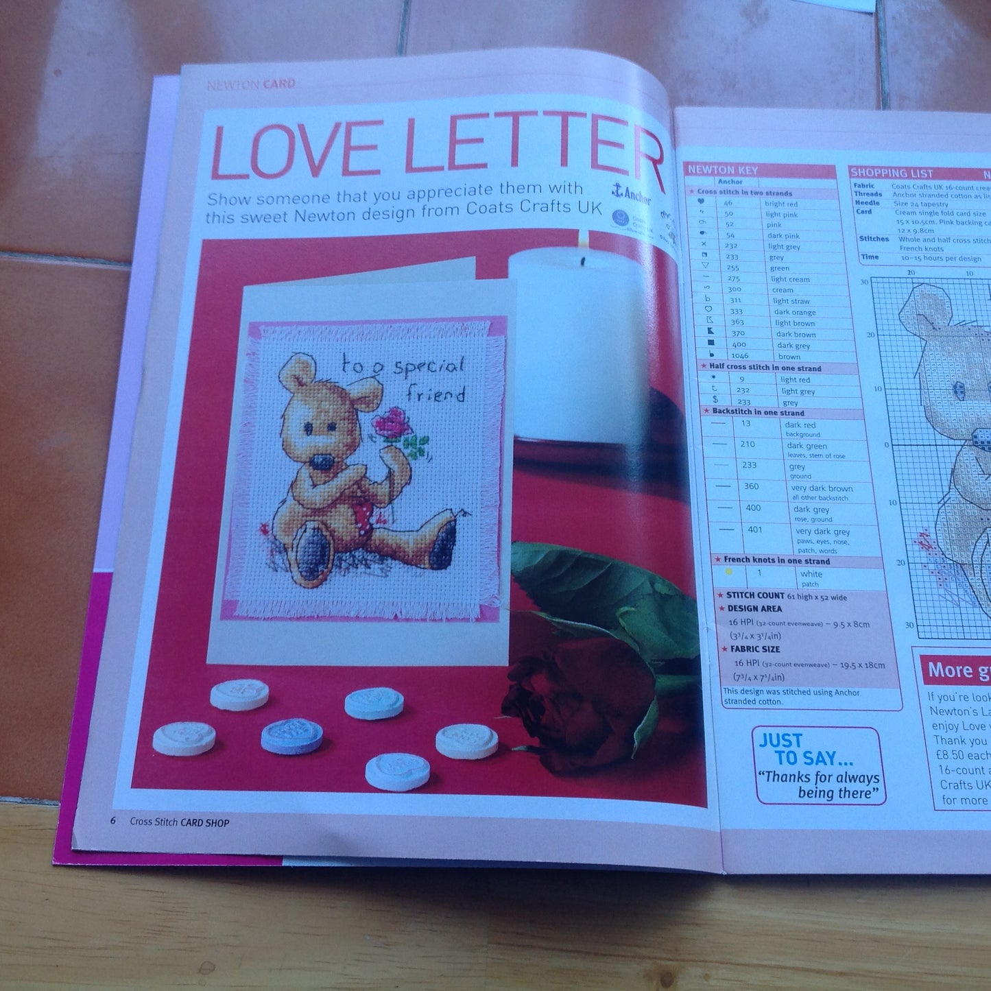 CROSS STITCH MAGAZINE INCLUDING P&P TO UK CODE 2