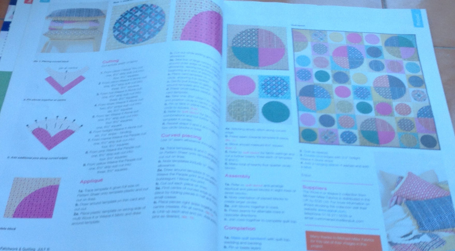 PATCH WORK & QUILTING MAGAZINES INCLUDING P&P TO UK SALE ON 2 ITEMS PLUS  CODE 120