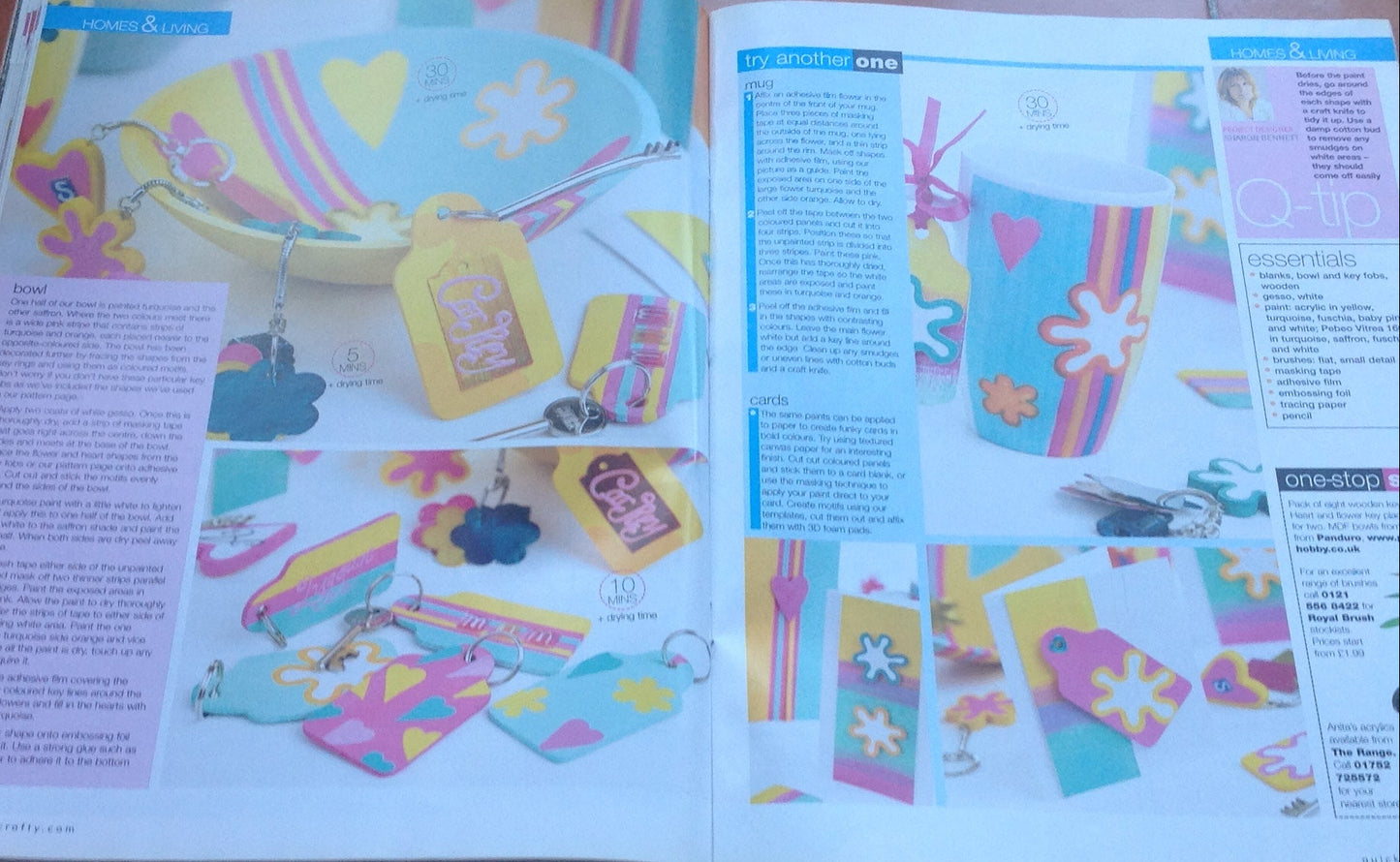 QUICK & CRAFTY MAGAZINE INCLUDING P&P TO UK SALE ON 2 ITEMS PLUS ACROSS MY SHOP  CODE 36