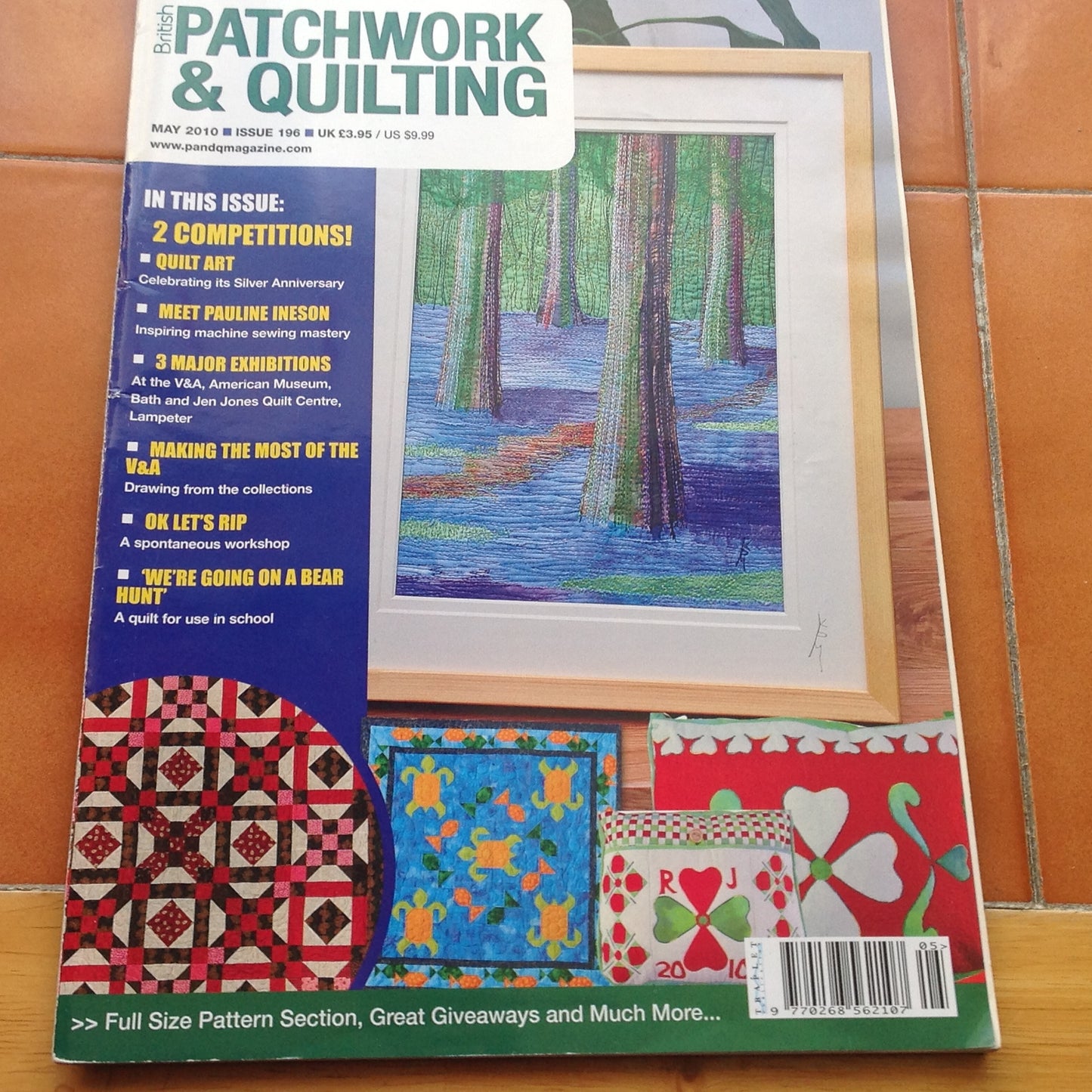 ART AND CRAFT MAGAZINES INCLUDING P&P TO UK  CODE 123