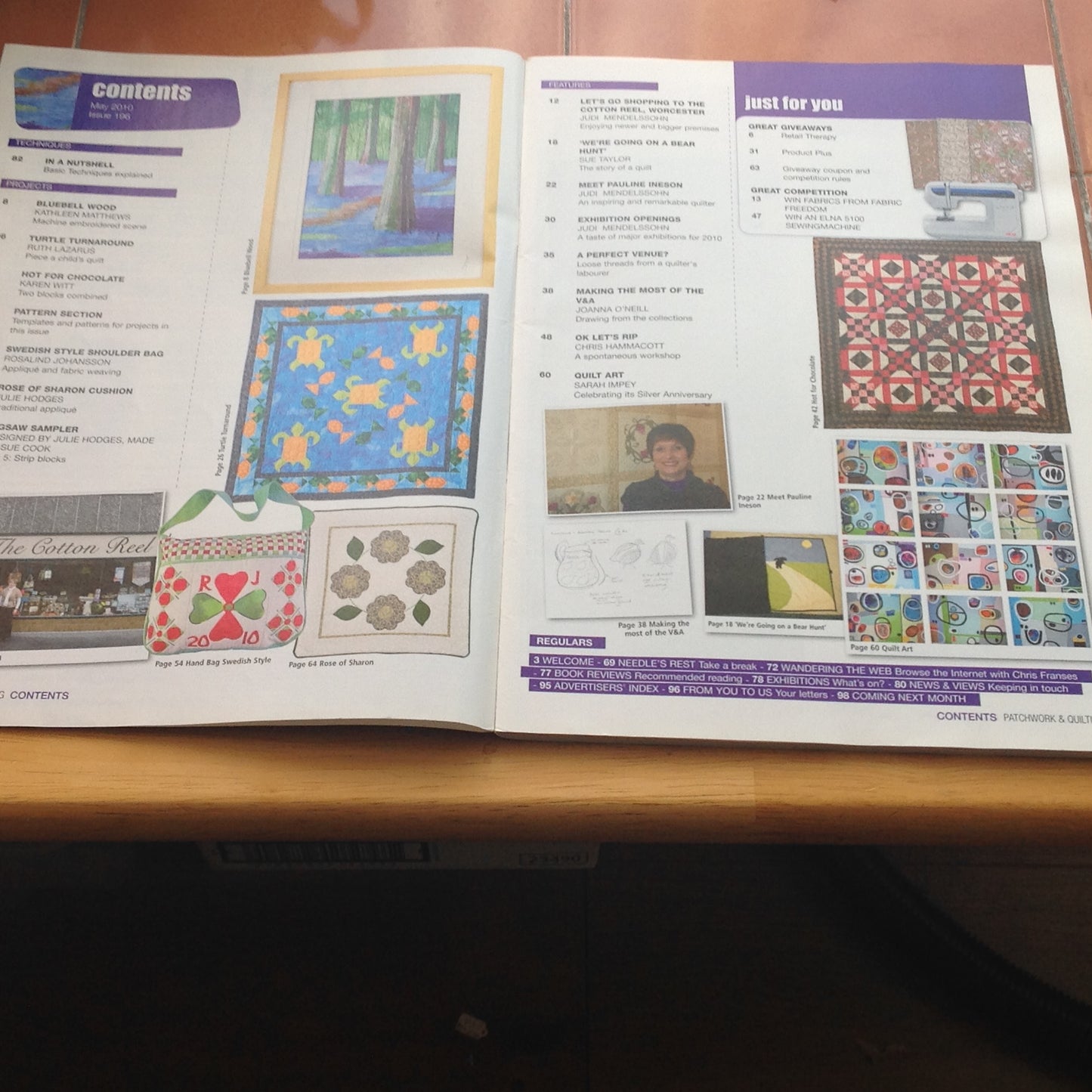 ART AND CRAFT MAGAZINES INCLUDING P&P TO UK  CODE 123