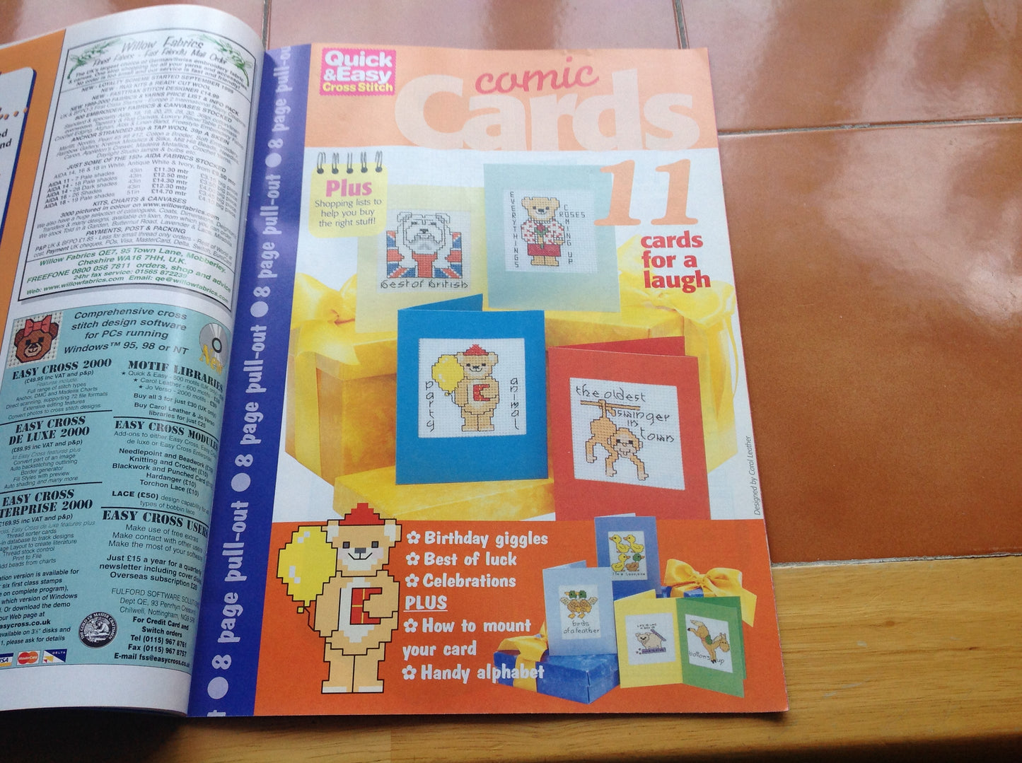 CROSS STITCH MAGAZINE INCLUDING P&P TO UK CODE 52