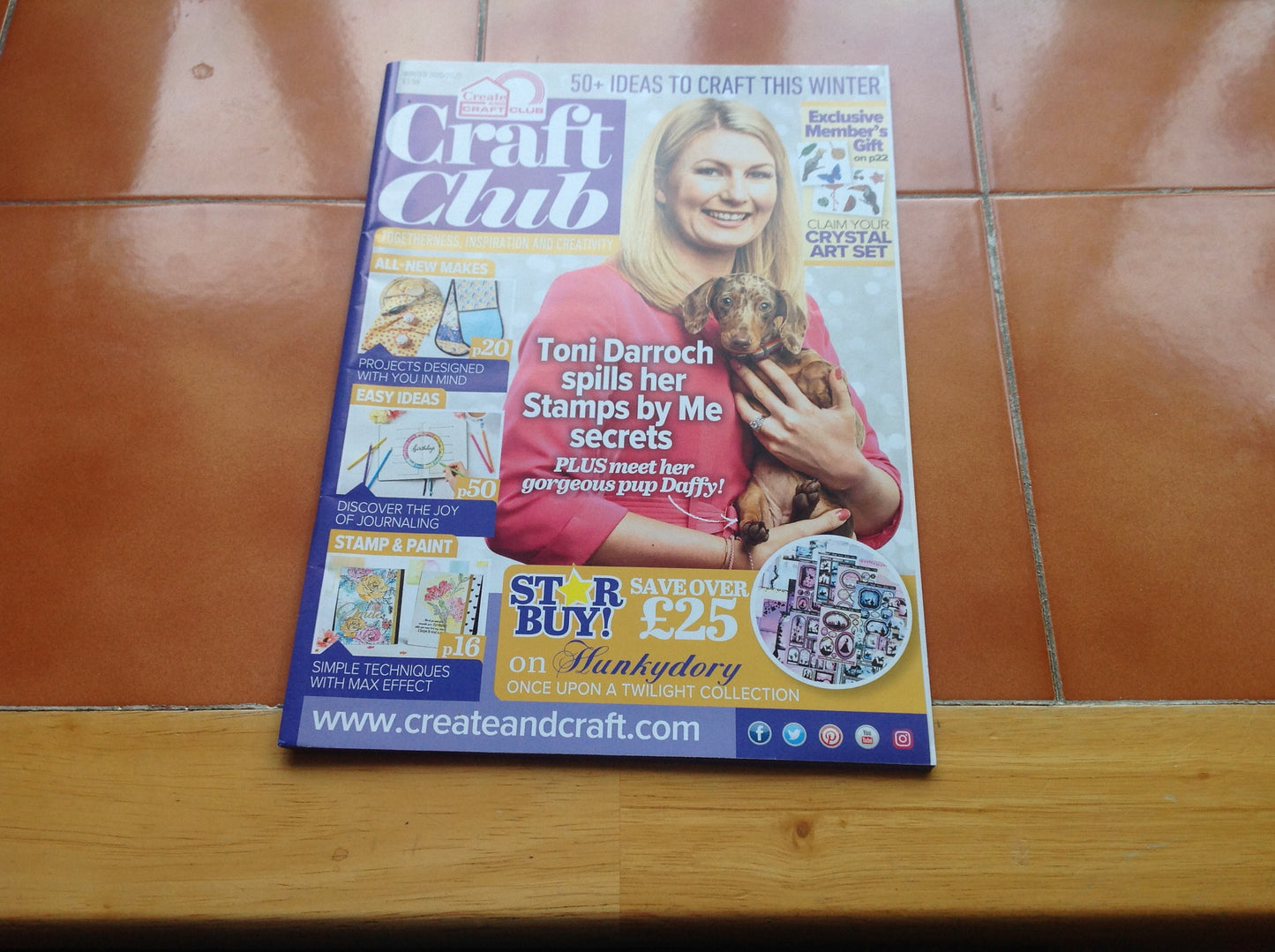 ART AND CRAFT MAGAZINES INCLUDING P&P TO UK  CODE 75