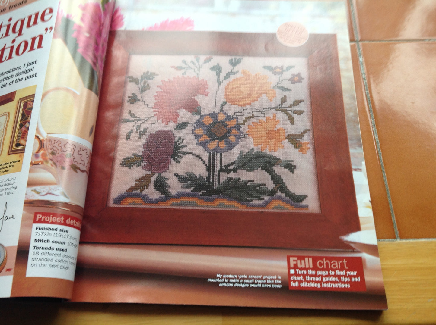 CROSS STITCH MAGAZINE INCLUDING P&P TO UK CODE 38