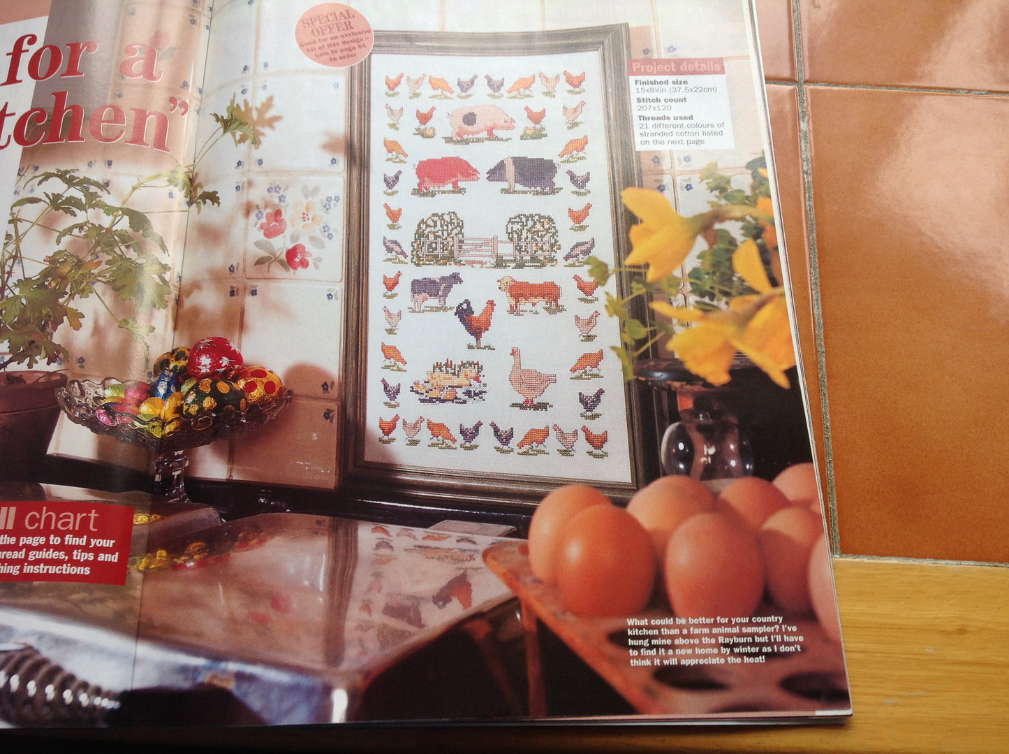 CROSS STITCH MAGAZINE INCLUDING P&P TO UK CODE 38