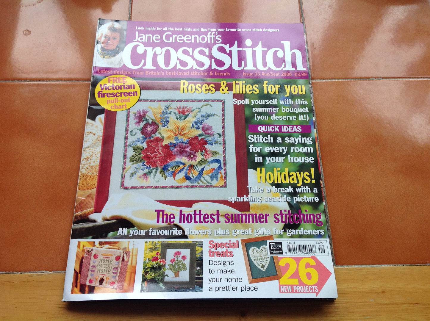 CROSS STITCH MAGAZINE INCLUDING P&P TO UK CODE 39