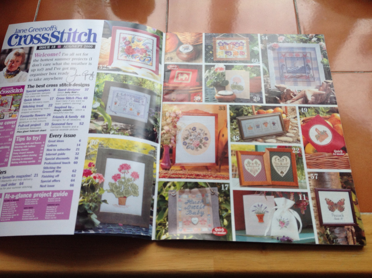 CROSS STITCH MAGAZINE INCLUDING P&P TO UK CODE 39