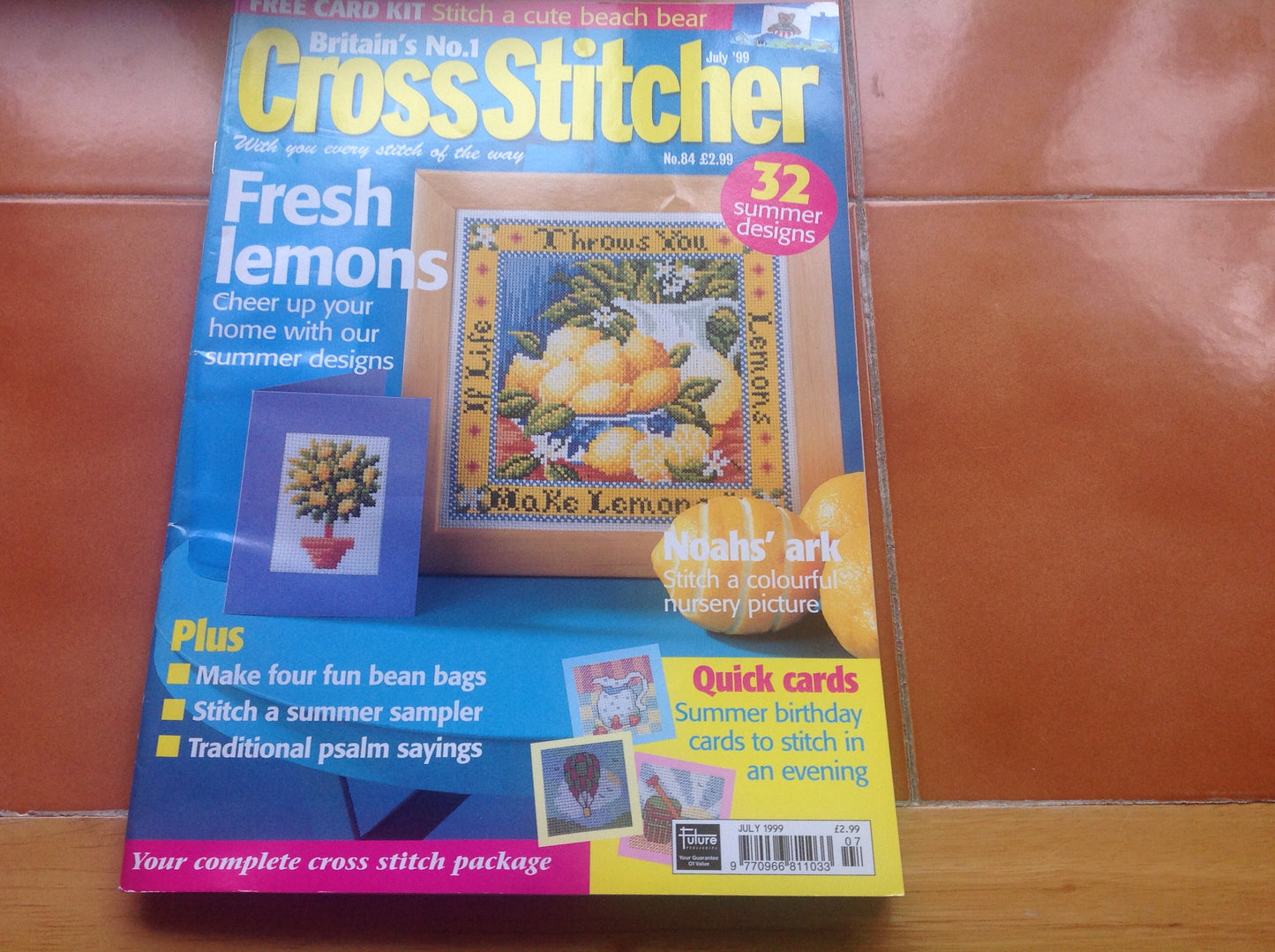 CROSS STITCH MAGAZINE INCLUDING P&P TO UK CODE 11