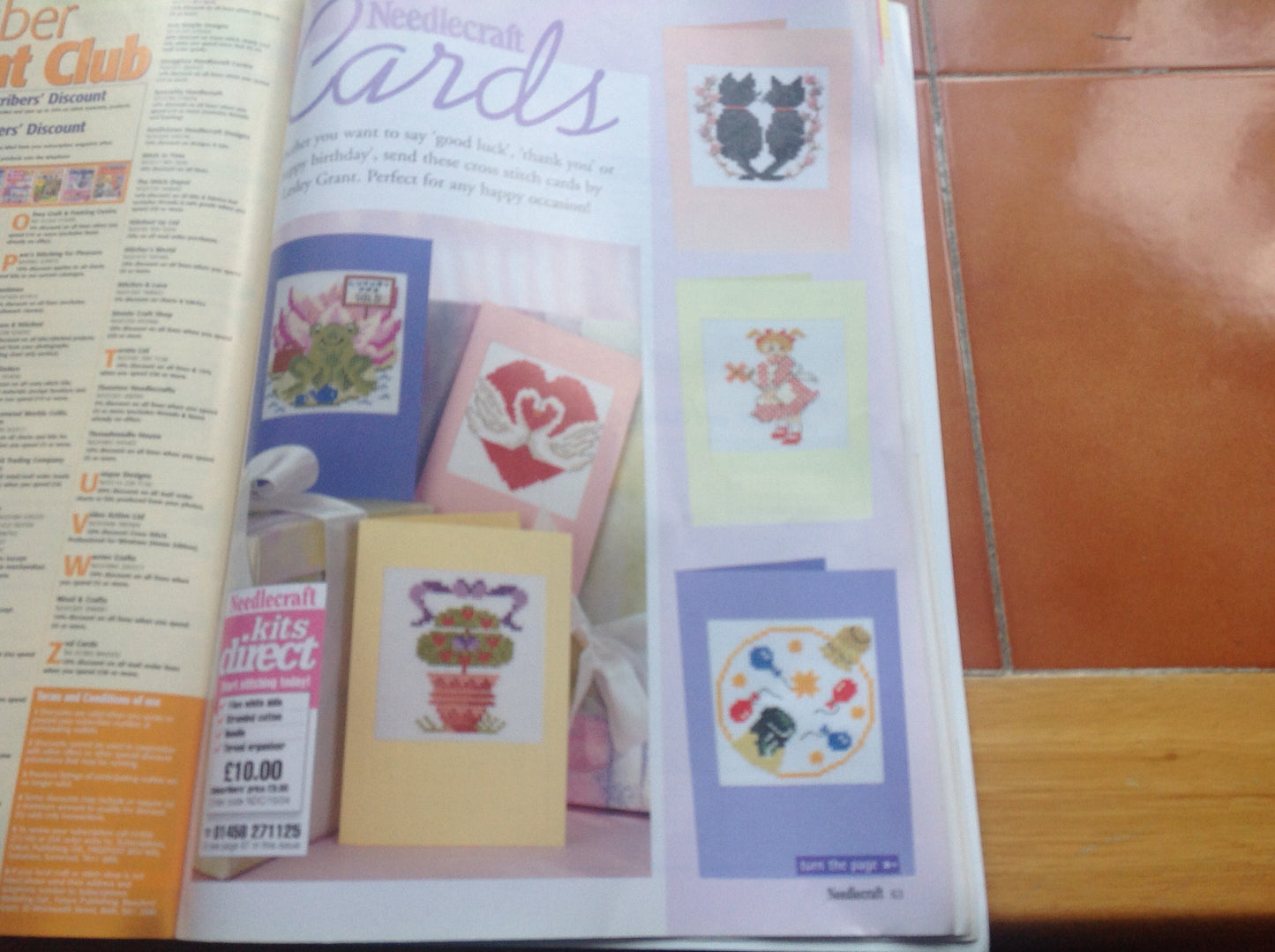 ART AND CRAFT MAGAZINES INCLUDING P&P TO UK  CODE 152