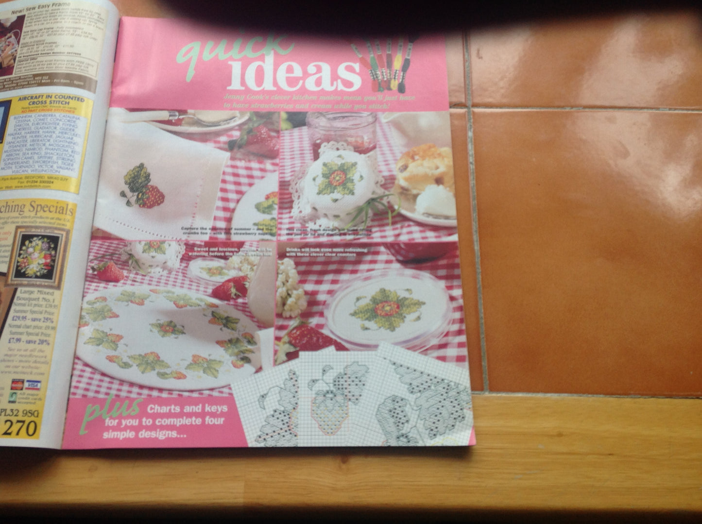 CROSS STITCH MAGAZINE INCLUDING P&P TO UK CODE 40