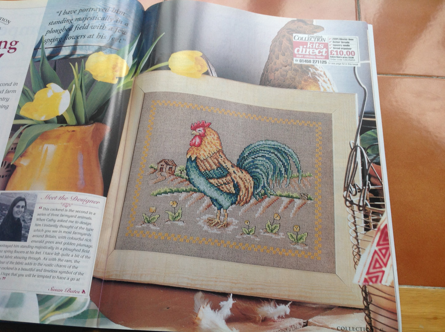 CROSS STITCH MAGAZINE INCLUDING P&P TO UK CODE 187