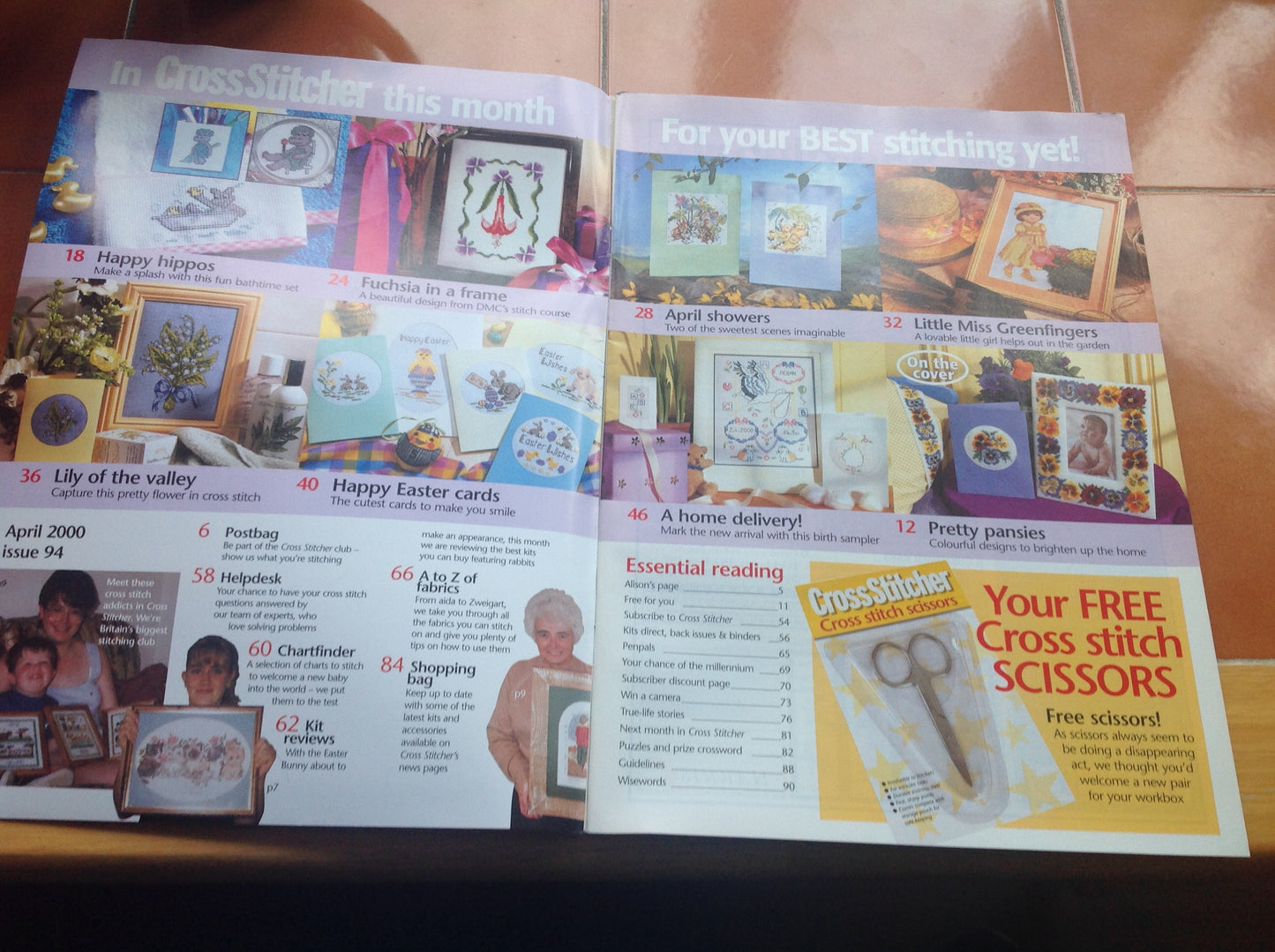 CROSS STITCH MAGAZINE INCLUDING P&P TO UK CODE 13