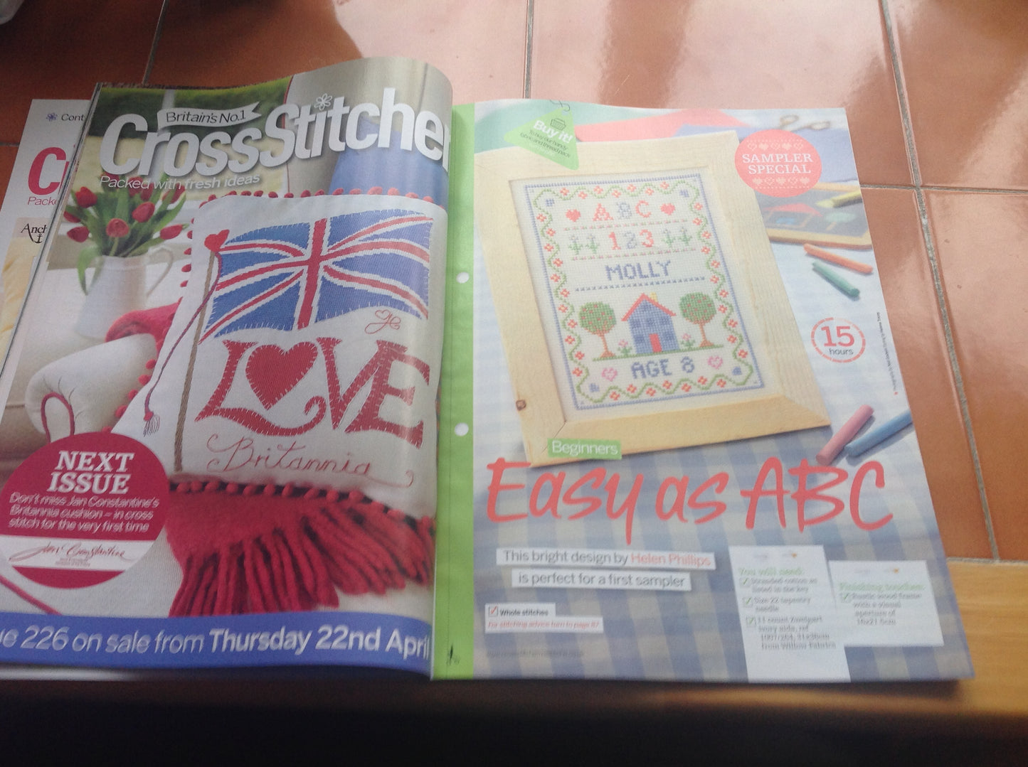 CROSS STITCH MAGAZINE INCLUDING P&P TO UK CODE 14