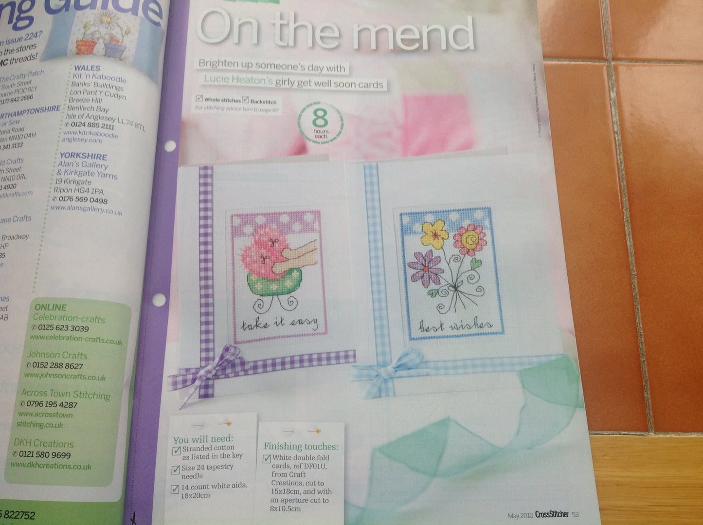 CROSS STITCH MAGAZINE INCLUDING P&P TO UK CODE 14