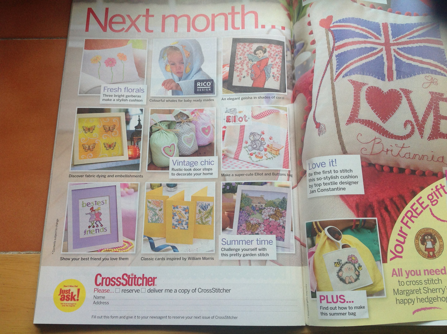 CROSS STITCH MAGAZINE INCLUDING P&P TO UK CODE 14