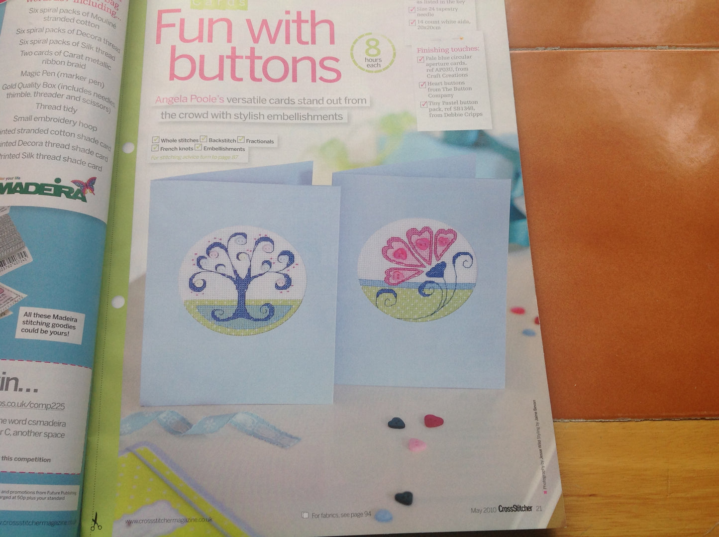 CROSS STITCH MAGAZINE INCLUDING P&P TO UK CODE 14