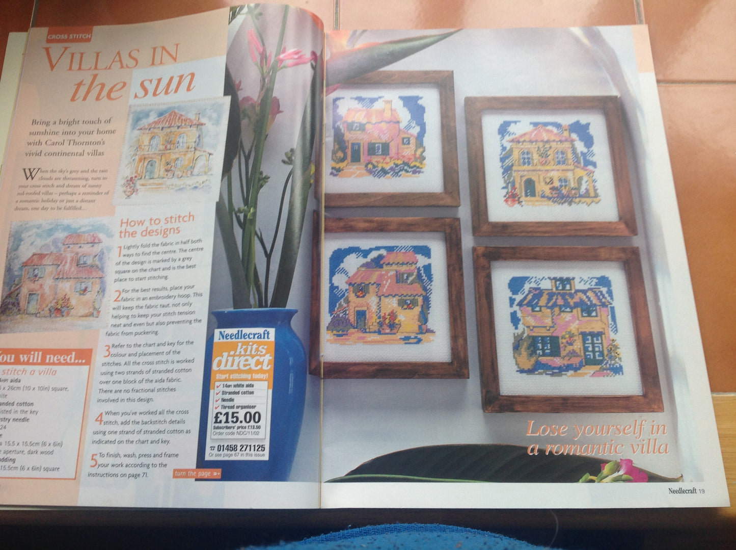 ART AND CRAFT MAGAZINES INCLUDING P&P TO UK  CODE 153