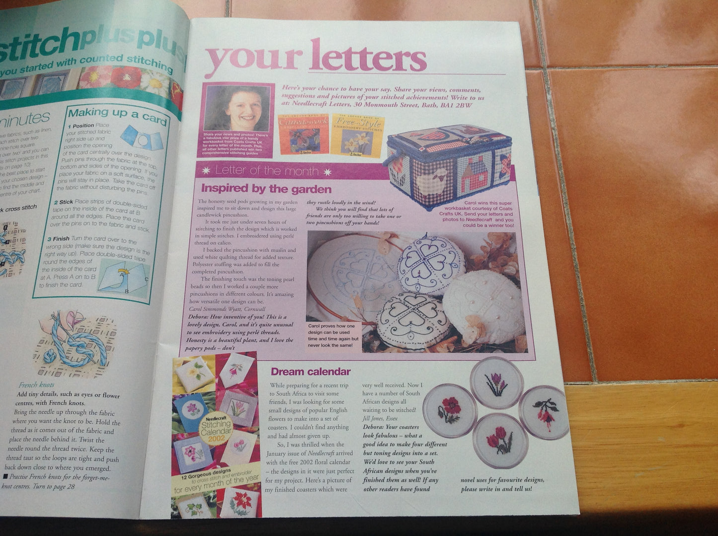 ART AND CRAFT MAGAZINES INCLUDING P&P TO UK  CODE 154