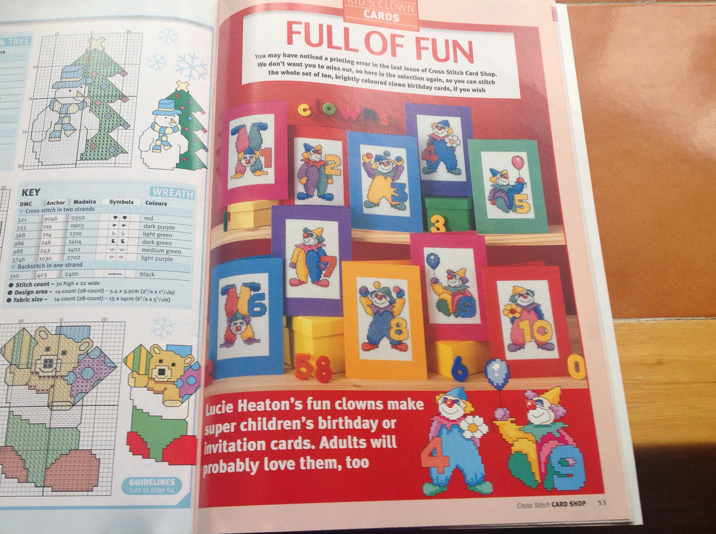 CROSS STITCH MAGAZINE INCLUDING P&P TO UK CODE 4