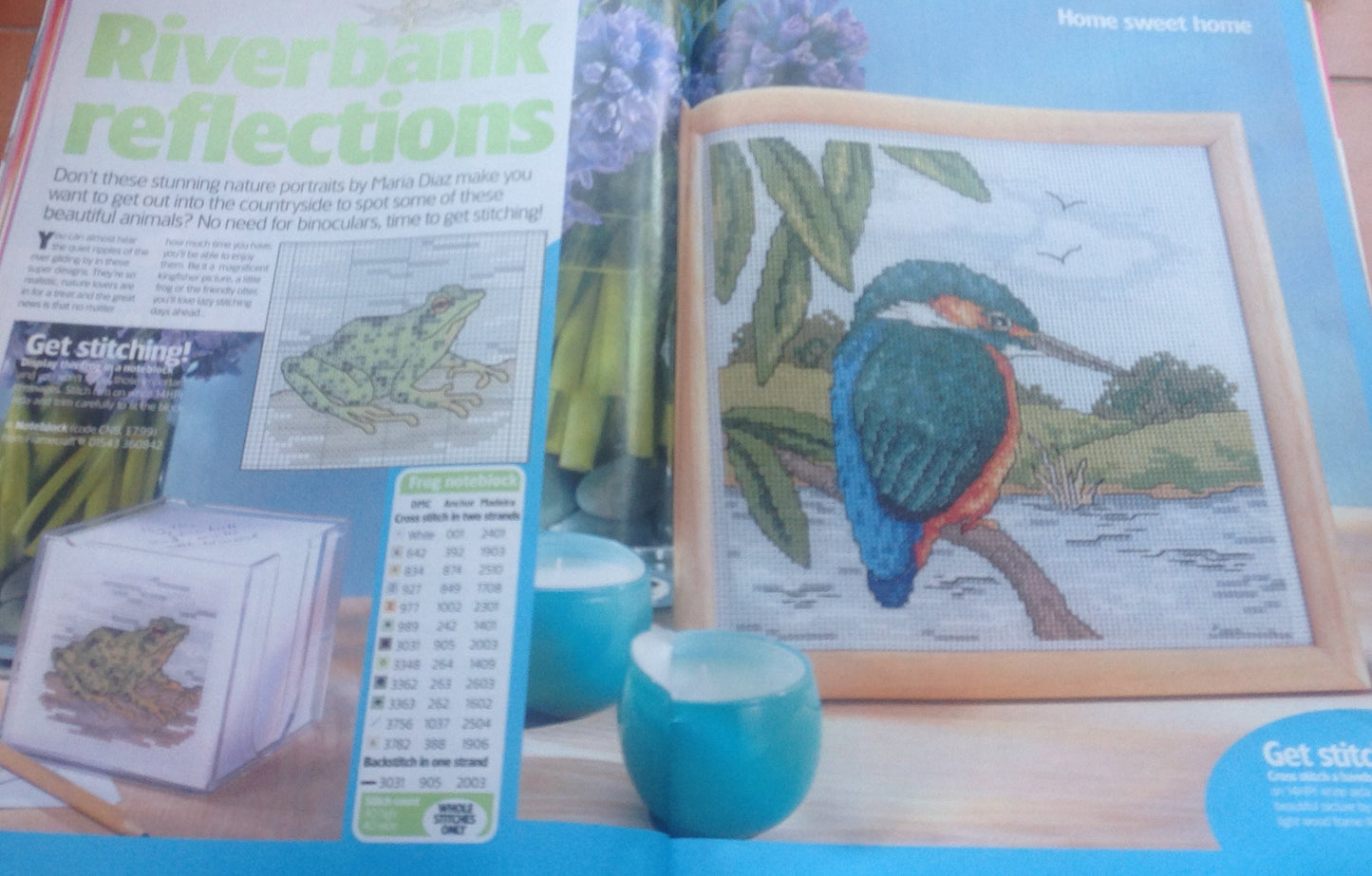 QUICK & EASY CROSS STITCH INCLUDING P&P TO UK SALE ON 2 ITMES PLUS ACROSS MY SHOP CODE 54