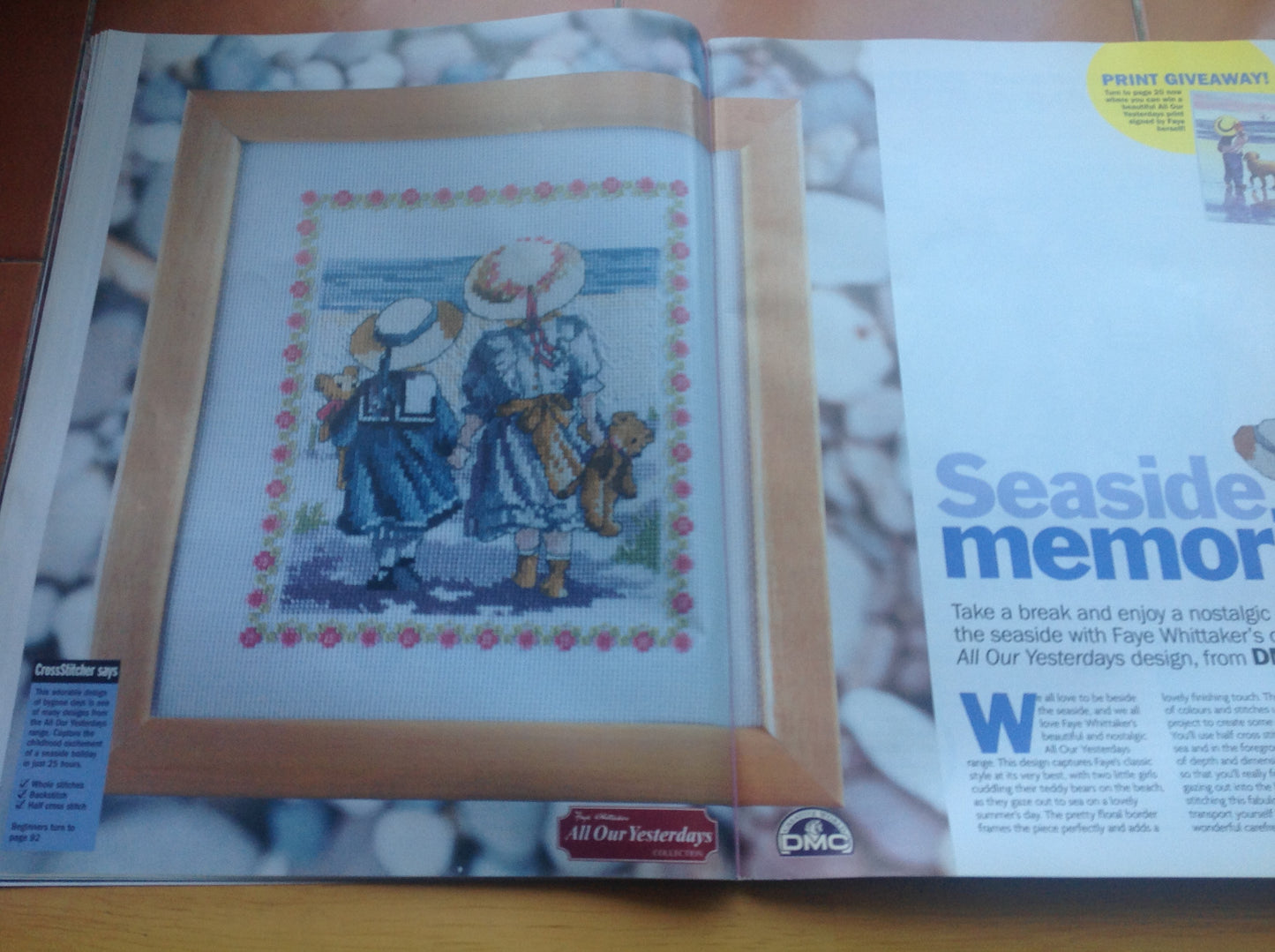 CROSS STITCH MAGAZINE INCLUDING P&P TO UK CODE 16