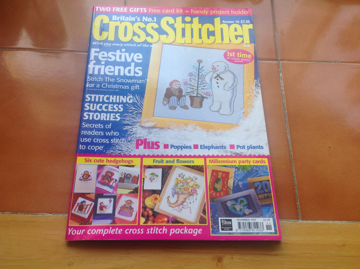 CROSS STITCH MAGAZINE INCLUDING P&P TO UK CODE 18