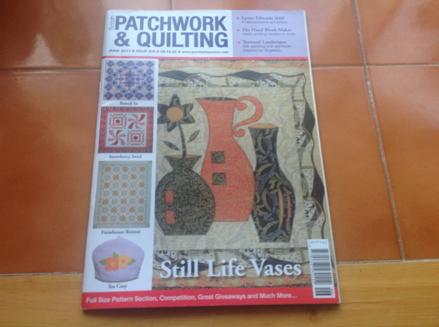 ART AND CRAFT MAGAZINES INCLUDING P&P TO UK  CODE 125