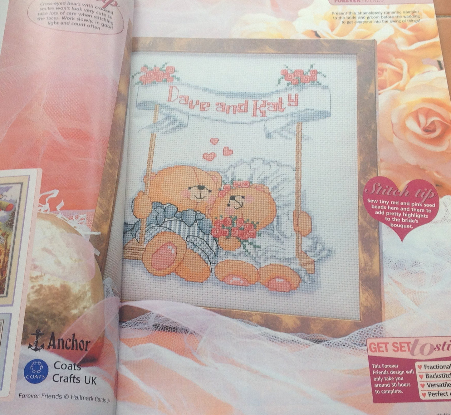 NEW WEDDING SPECIAL CROSS STITCHER INCLUDING P&P TO UK SALE ON 2 ITEMS PLUS ACROSS MY SHOP  CODE 21