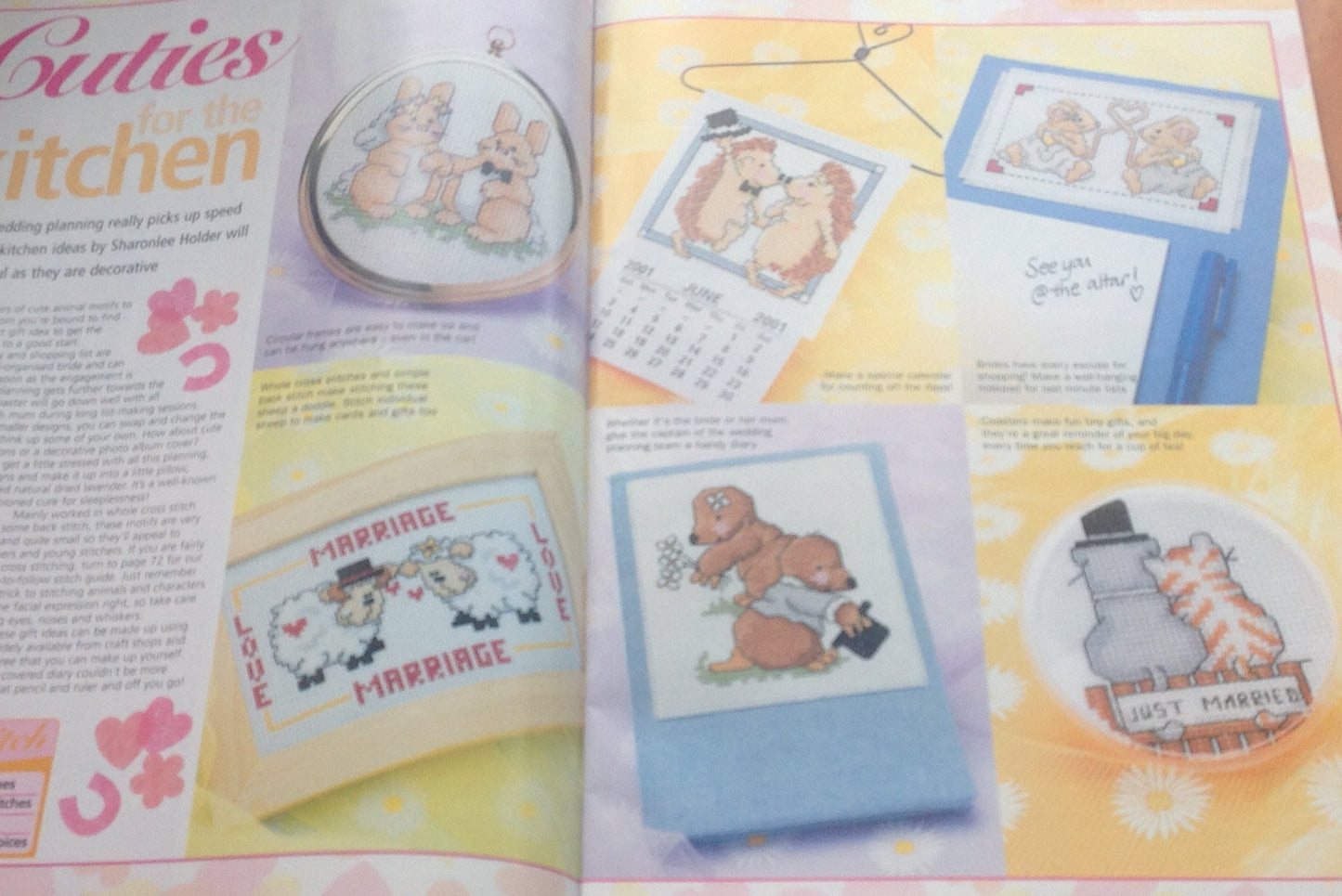 NEW WEDDING SPECIAL CROSS STITCHER INCLUDING P&P TO UK SALE ON 2 ITEMS PLUS ACROSS MY SHOP  CODE 21