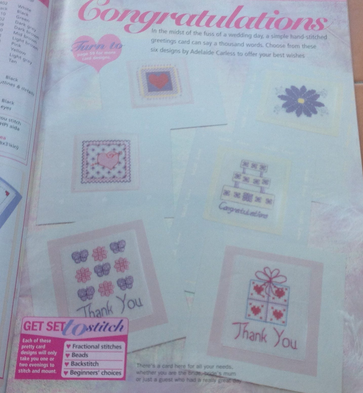 NEW WEDDING SPECIAL CROSS STITCHER INCLUDING P&P TO UK SALE ON 2 ITEMS PLUS ACROSS MY SHOP  CODE 21