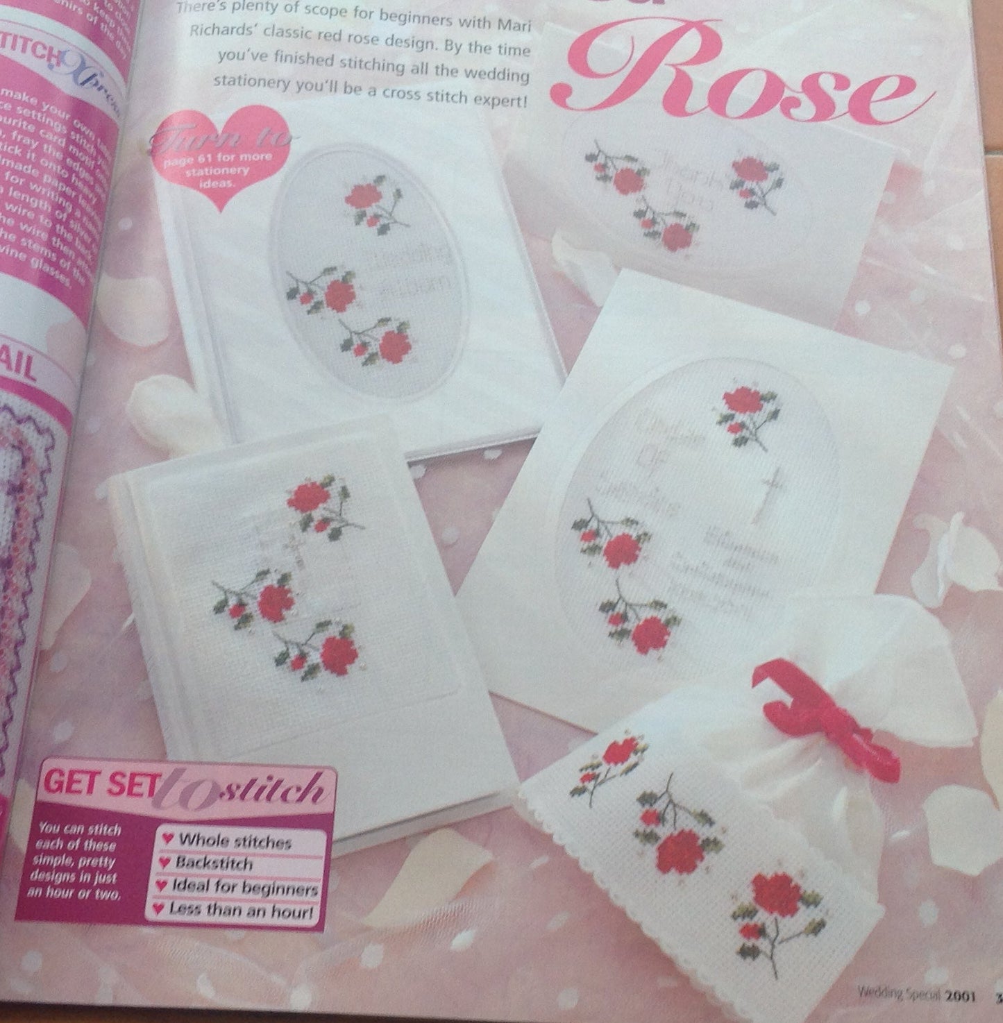 NEW WEDDING SPECIAL CROSS STITCHER INCLUDING P&P TO UK SALE ON 2 ITEMS PLUS ACROSS MY SHOP  CODE 21