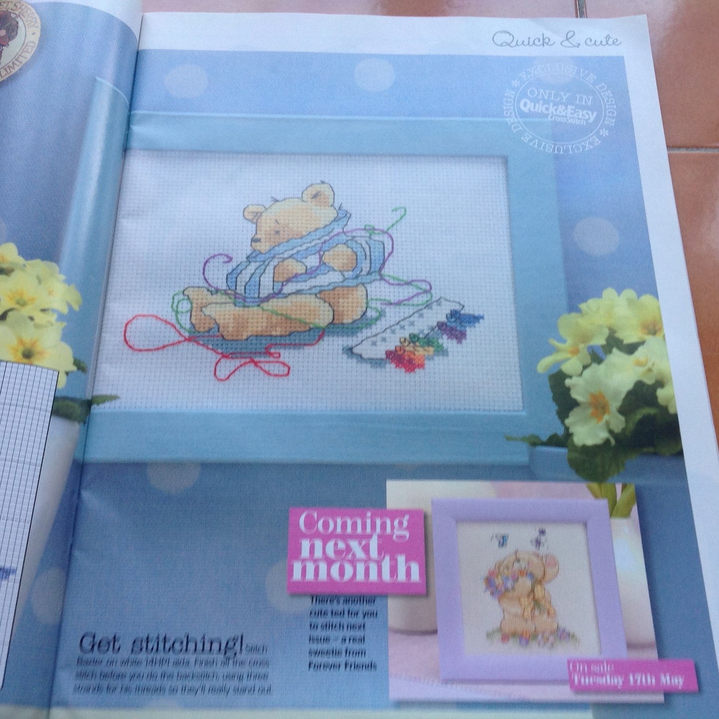 CROSS STITCH MAGAZINE INCLUDING P&P TO UK CODE 62