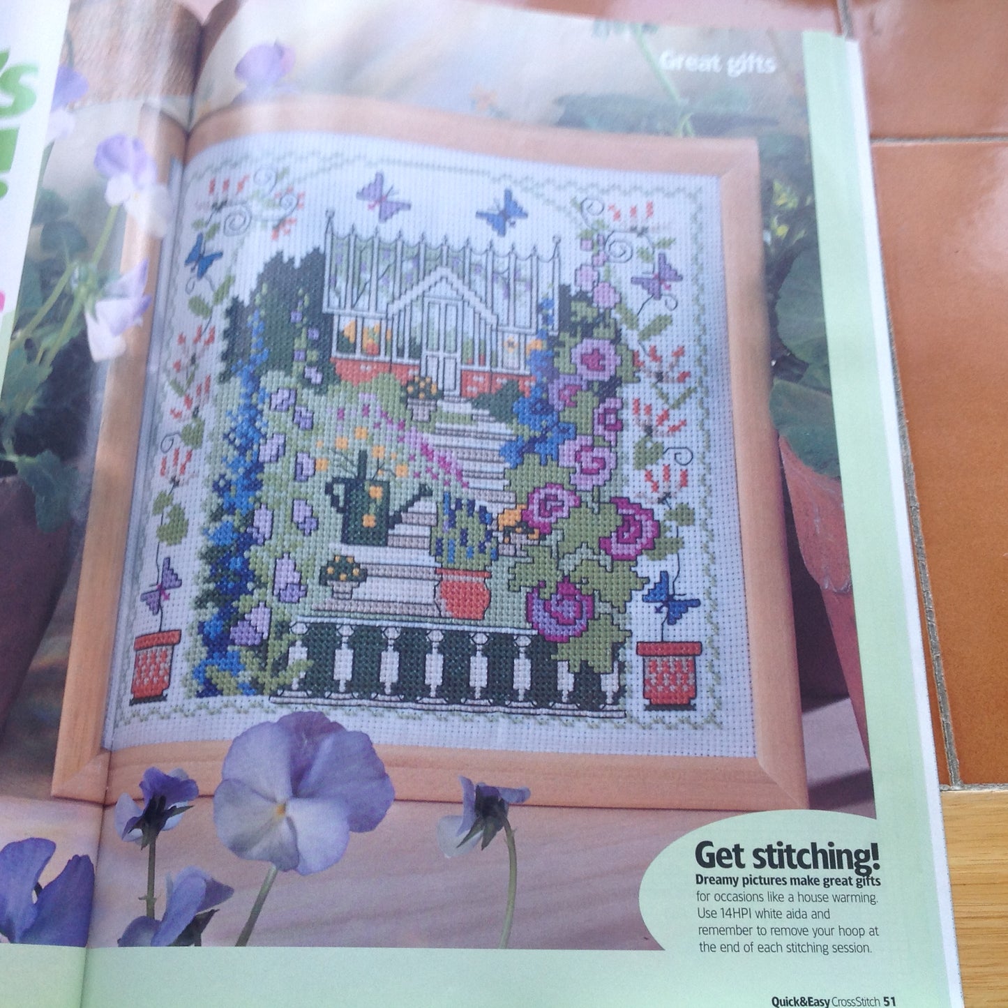 CROSS STITCH MAGAZINE INCLUDING P&P TO UK CODE 63