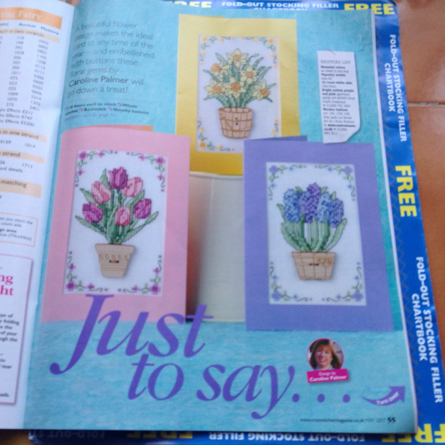 CROSS STITCH MAGAZINE INCLUDING P&P TO UK CODE 20