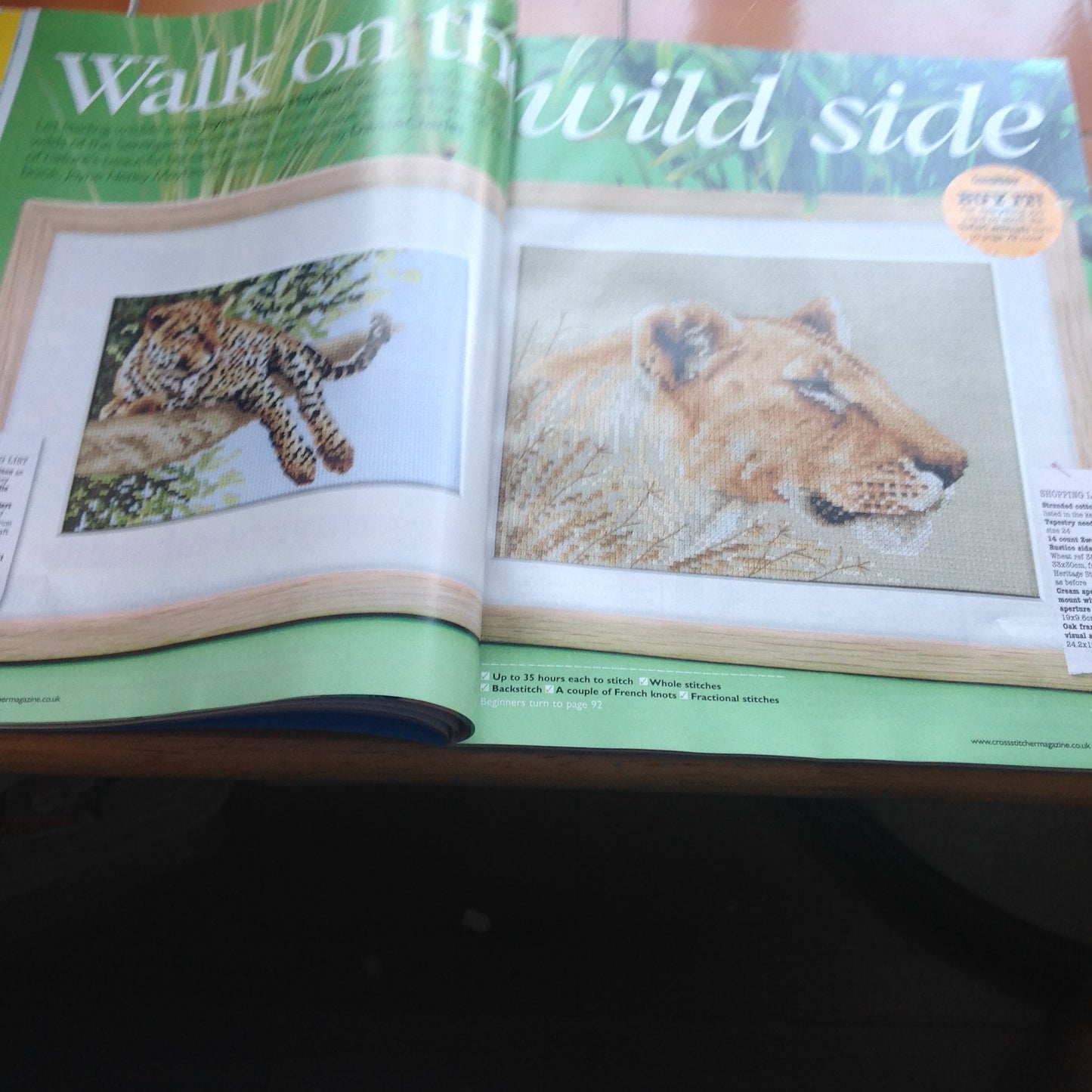 CROSS STITCH MAGAZINE INCLUDING P&P TO UK CODE 22