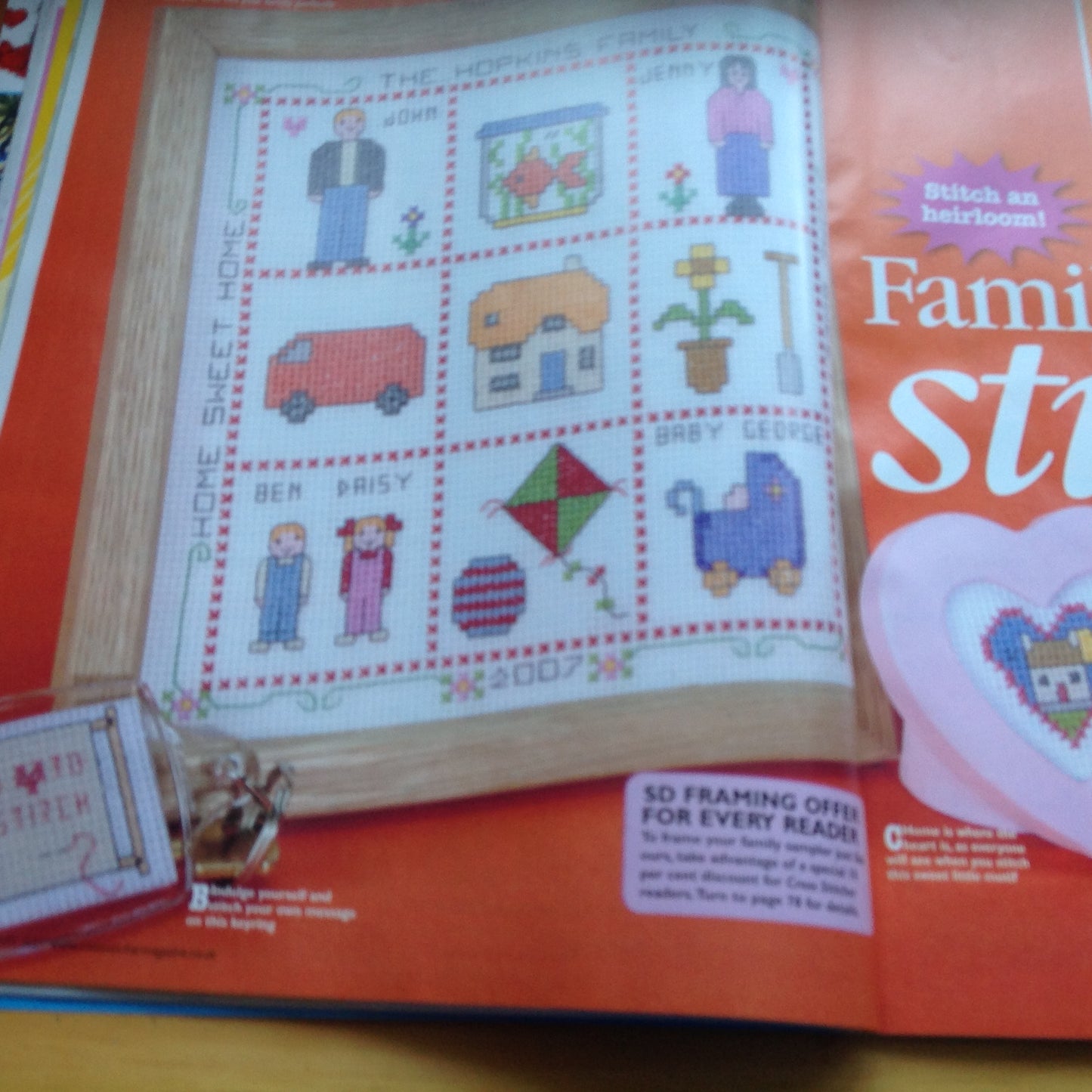 CROSS STITCH MAGAZINE INCLUDING P&P TO UK CODE 22