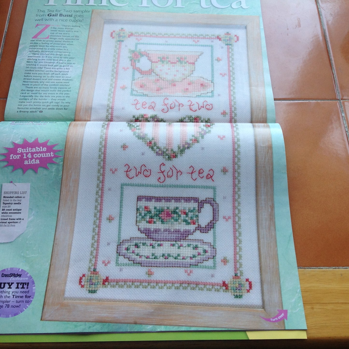 CROSS STITCH MAGAZINE INCLUDING P&P TO UK CODE 22