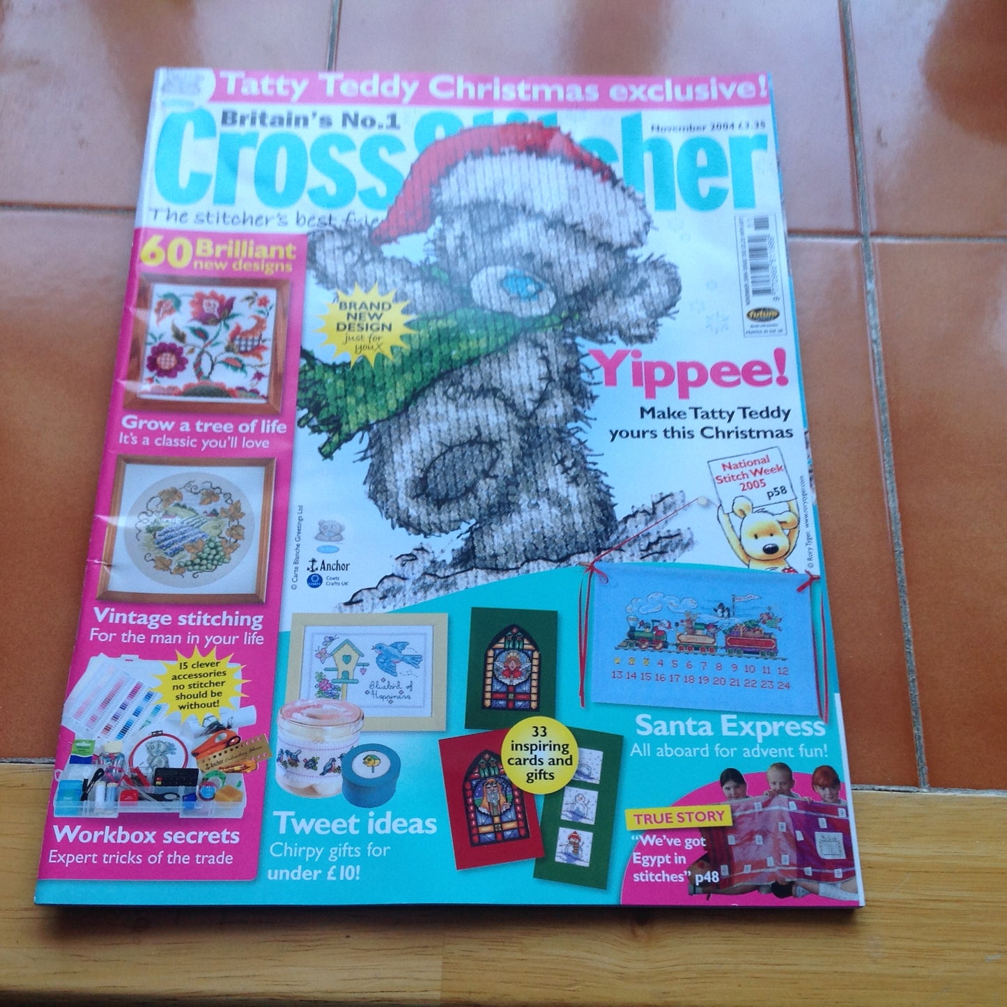 CROSS STITCH MAGAZINE INCLUDING P&P TO UK CODE 23