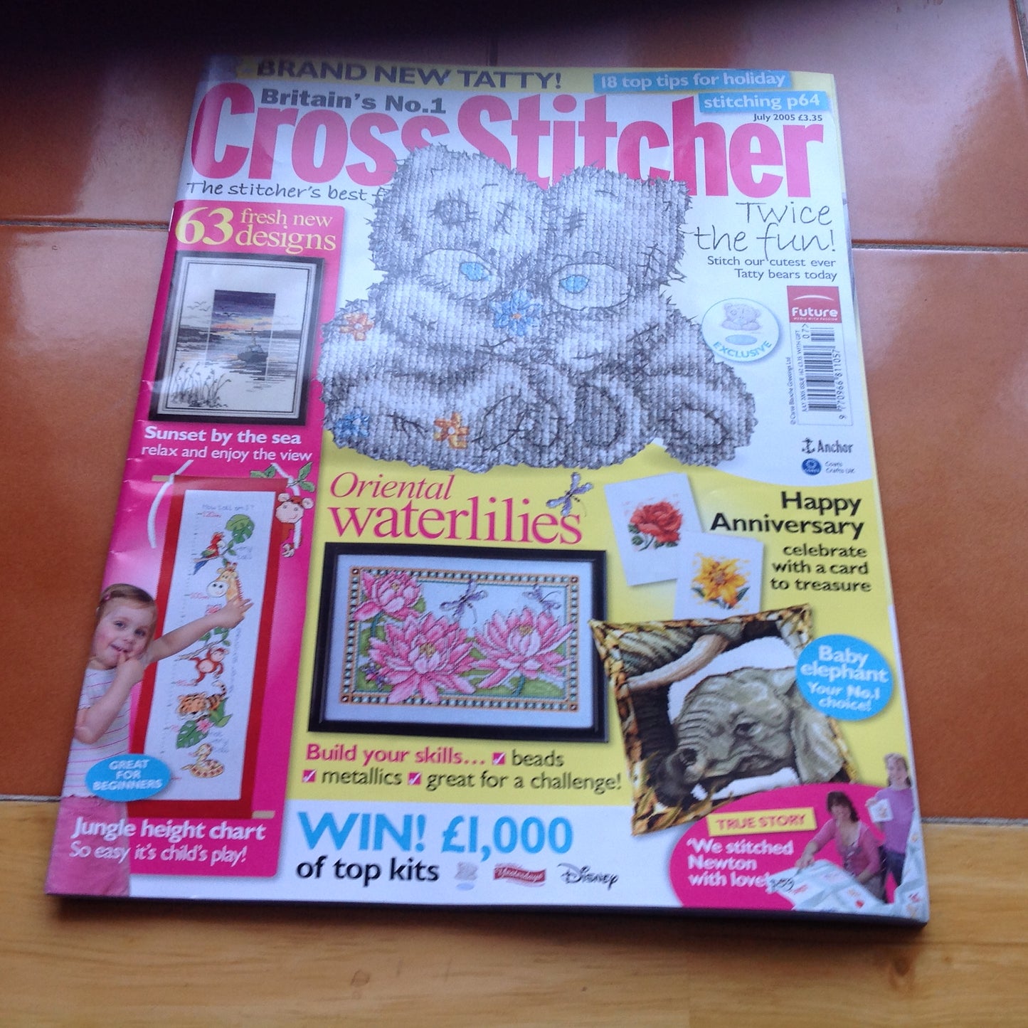 CROSS STITCH MAGAZINE INCLUDING P&P TO UK CODE 25