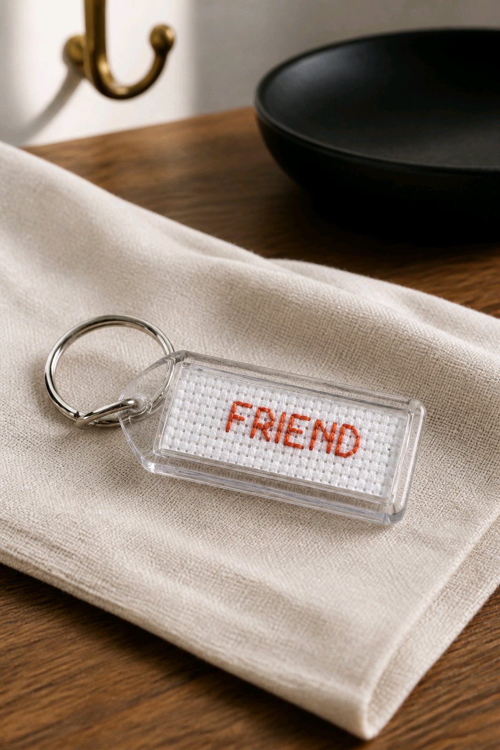 CROSS STITCH LONG KEYRINGS INCLUDING P&P TO UK SALE ON 2 ITEMS + ACROSS MY SHOP CODE 303