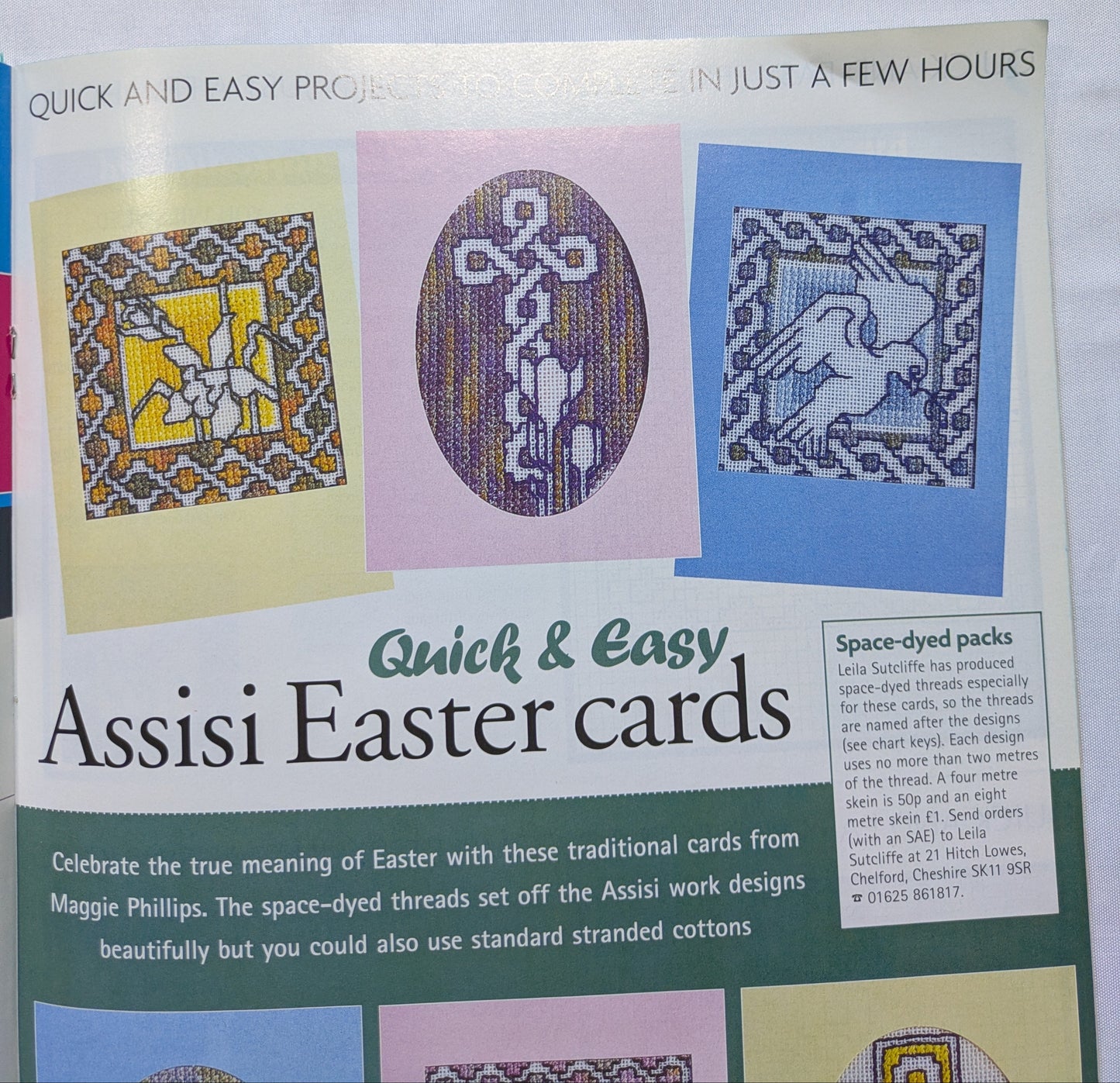 NEEDLE CRAFT MAGAZINES INCLUDING P&P TO UK SALE ON 2 ITEMS PLUS ACROSS MY SHOP CODE 421