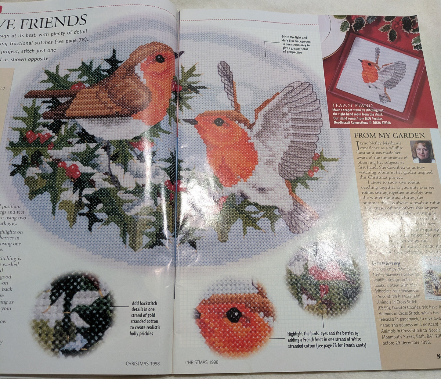 NEEDLE CRAFT MAGAZINES INCLUDING P&P TO UK SALE ON 2 ITEMS PLUS ACROSS MY SHOP CODE 424