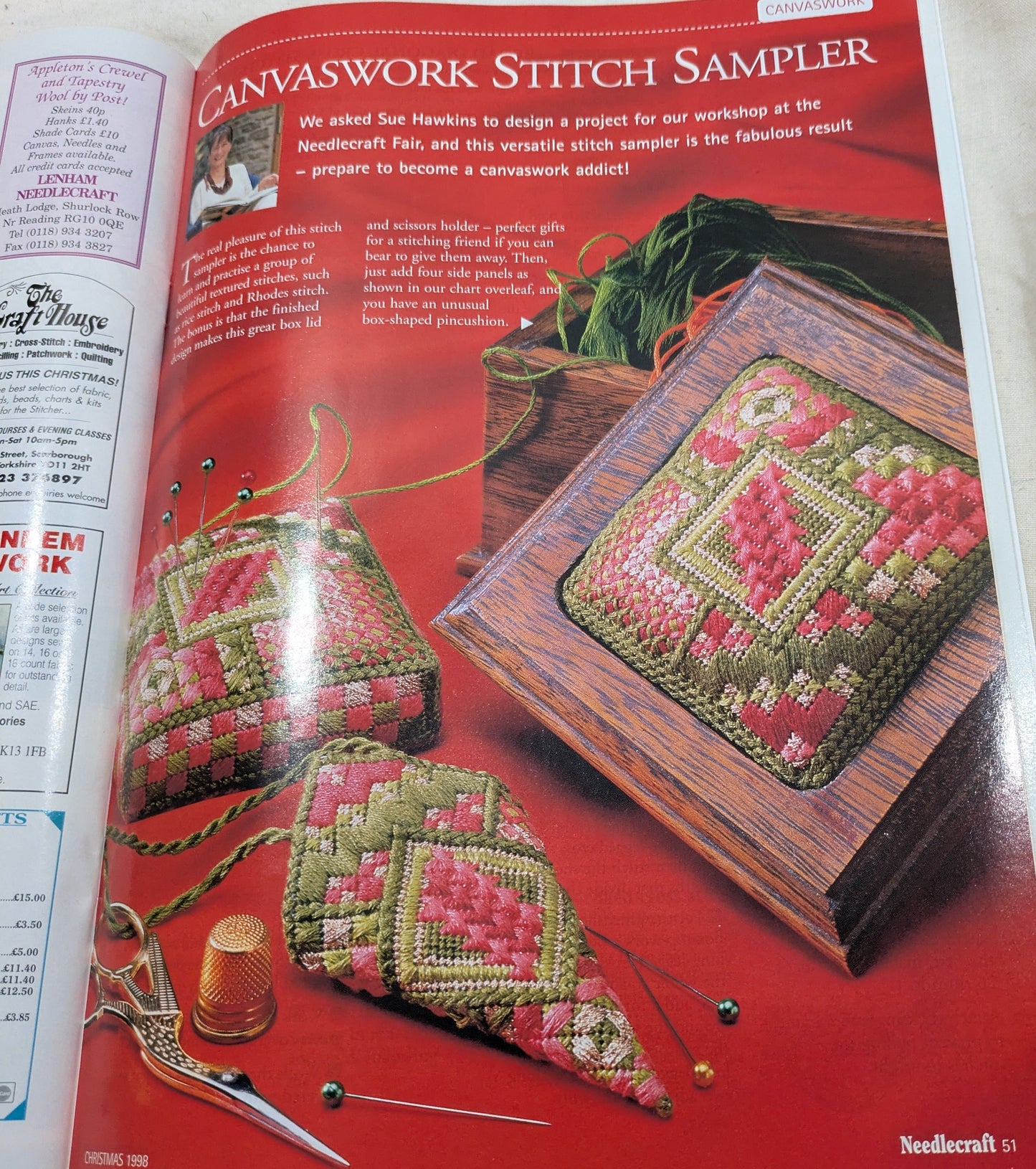 NEEDLE CRAFT MAGAZINES INCLUDING P&P TO UK SALE ON 2 ITEMS PLUS ACROSS MY SHOP CODE 424