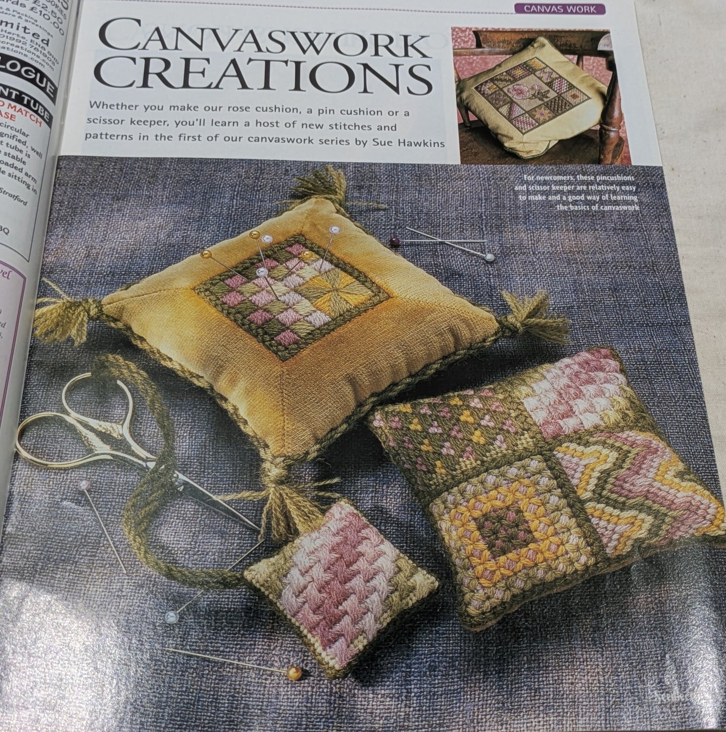 NEEDLE CRAFT MAGAZINES INCLUDING P&P TO UK SALE ON 2 ITEMS PLUS ACROSS MY SHOP CODE 425