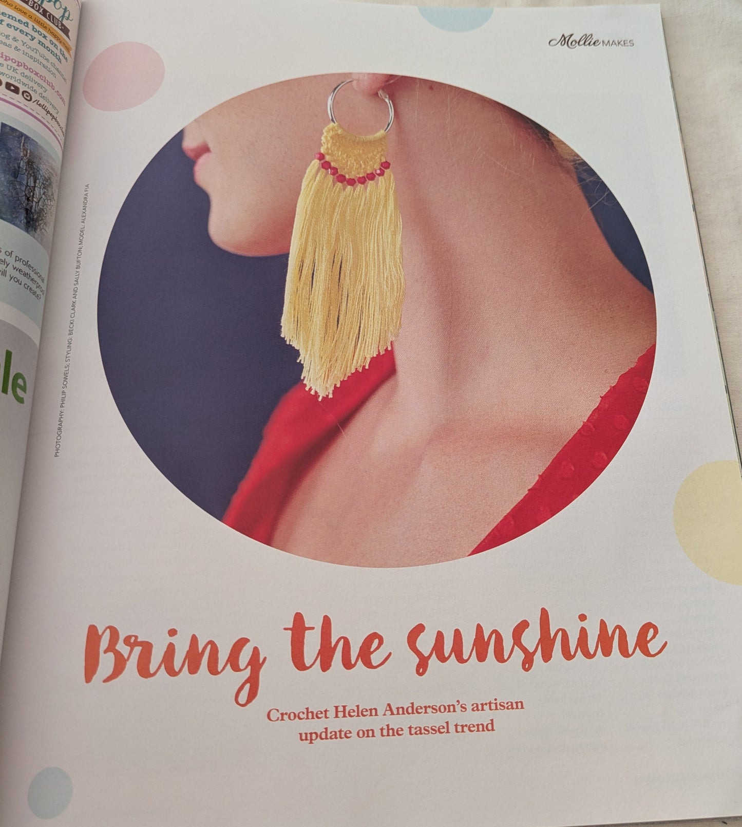 MOLLIE MAKES MAGAZINE INCLUDING P&P TO UK SALE ON 2 ITEMS PLUS ACROSS MY SHOP  CODE 440