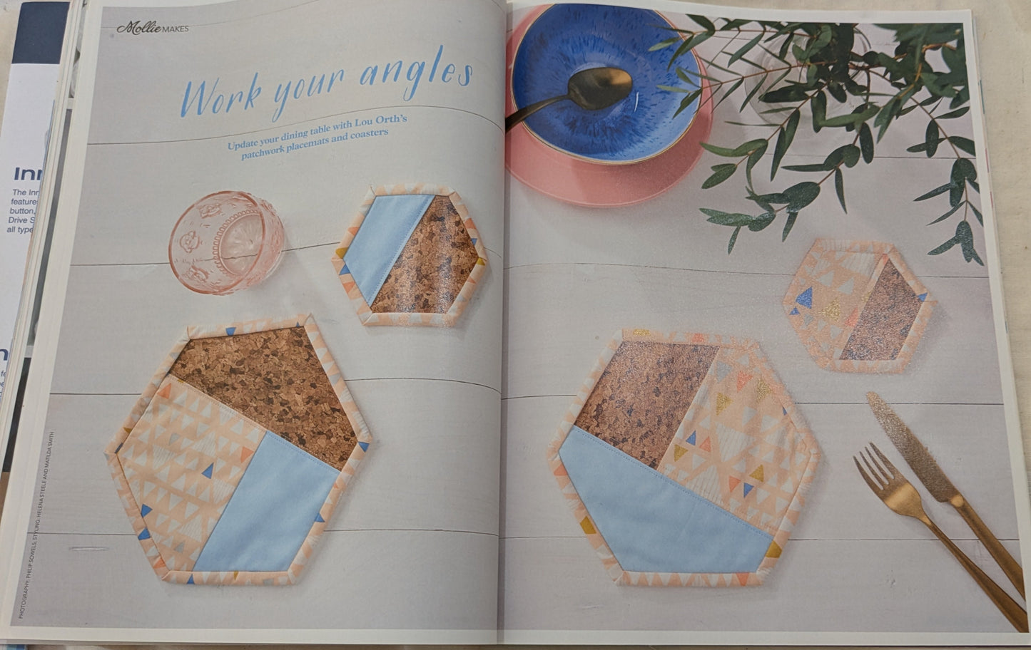 MOLLIE MAKES MAGAZINE INCLUDING P&P TO UK SALE ON 2 ITEMS PLUS ACROSS MY SHOP  CODE 441